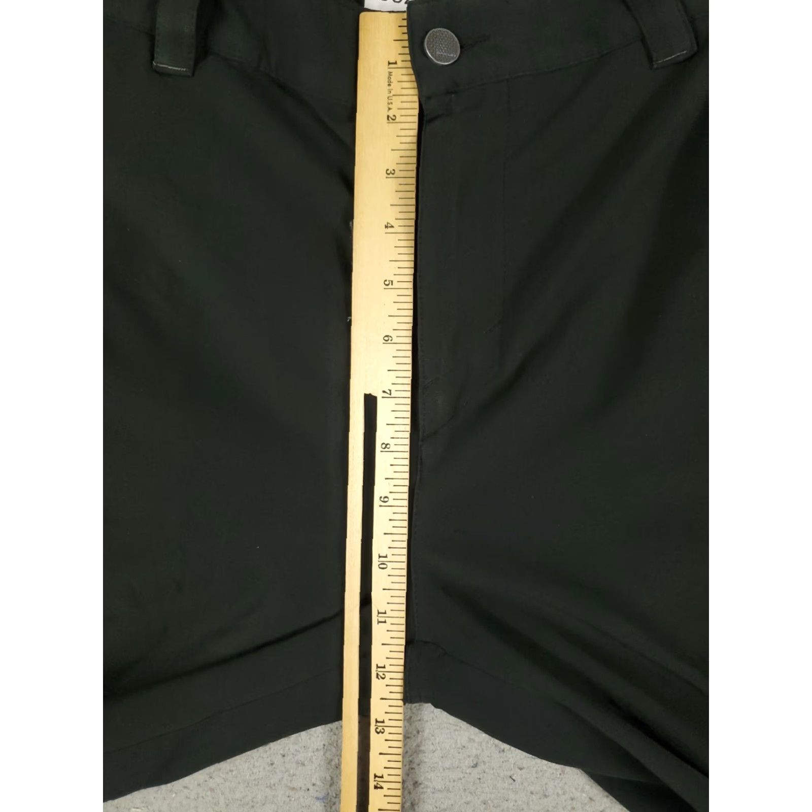 Oakley Oakley Chino Pants Mens Size 36x32 Black Flat Front Comfort Trousers Size US 36 / EU 52 - 3 Thumbnail