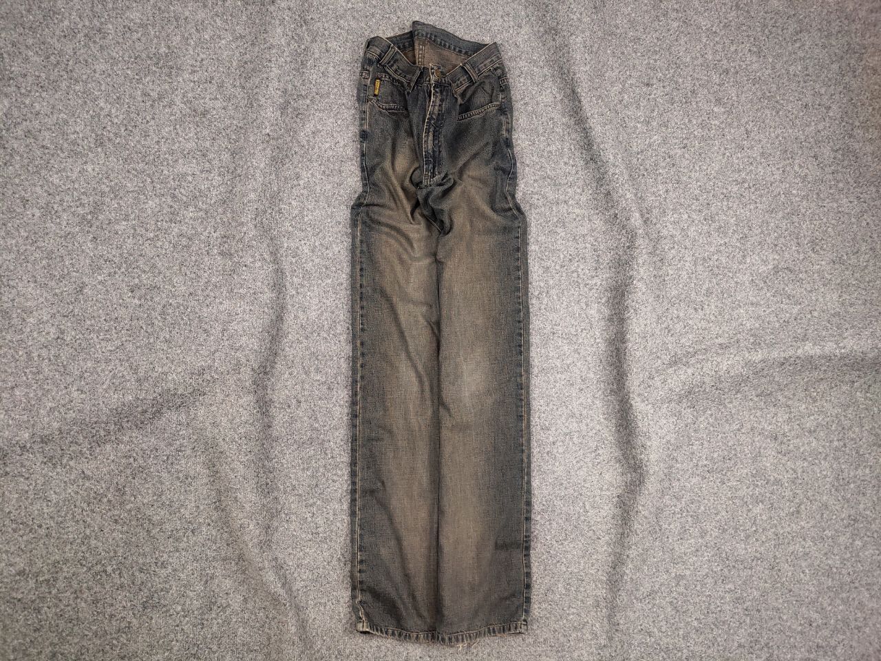 Giorgio Armani Rare Vintage Giorgio Armani Logo Dark Faded Denim Jeans Size US 32 / EU 48 - 1 Thumbnail