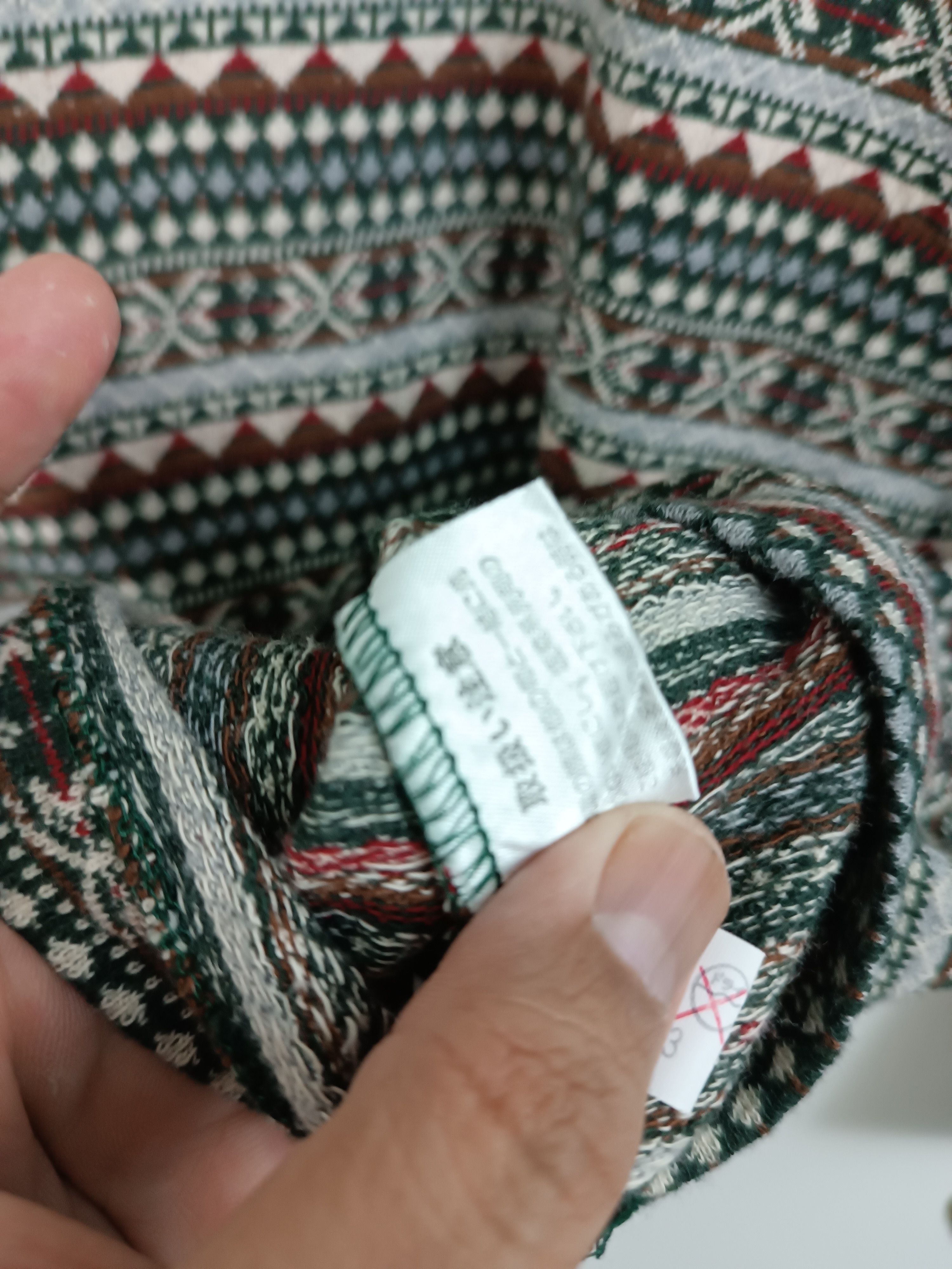 Japanese Brand VINTAGE ATELIER MEIKU TRIBAL RETRO KNITWEAR VERY RARE Size M / US 6-8 / IT 42-44 - 14 Thumbnail