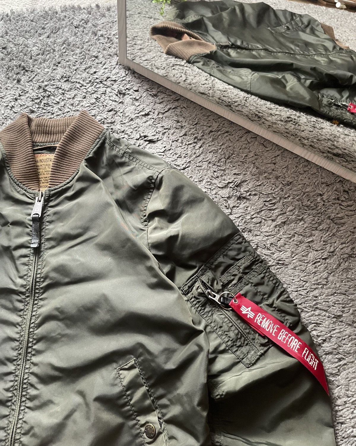 Alpha Industries × Vintage 00s Alpha Industries Streetwear Vintage Military Logo Rare Size US M / EU 48-50 / 2 - 8 Thumbnail