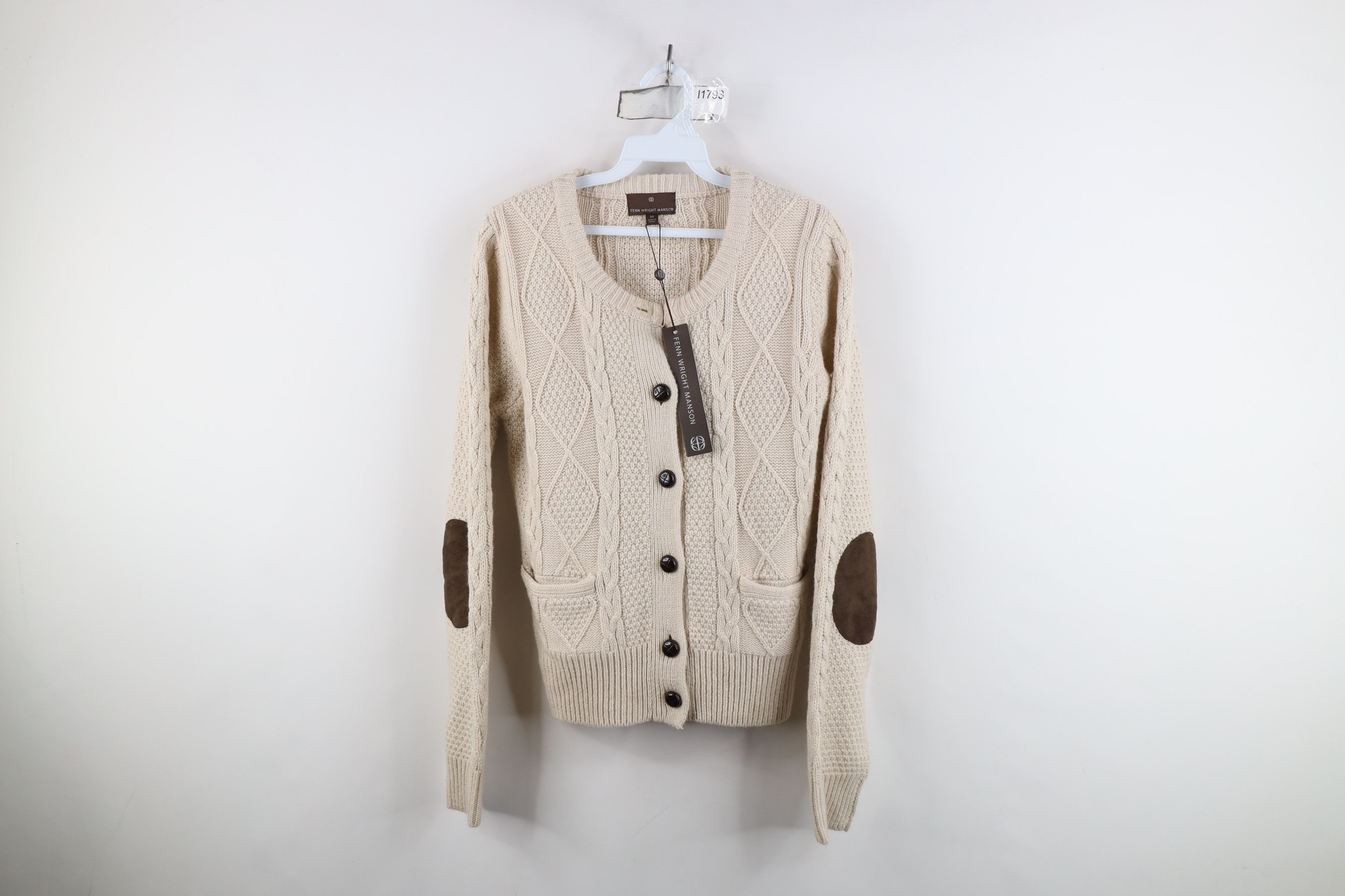 Vintage Deadstock Vintage Y2K Streetwear Wool Fisherman Sweater Size M / US 6-8 / IT 42-44 - 1 Thumbnail