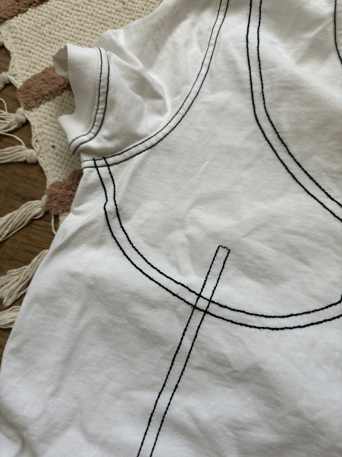 Kenzo VINTAGE KENZO MEMENTO STITSC BRA TEE Size S / US 4 / IT 40 - 5 Thumbnail