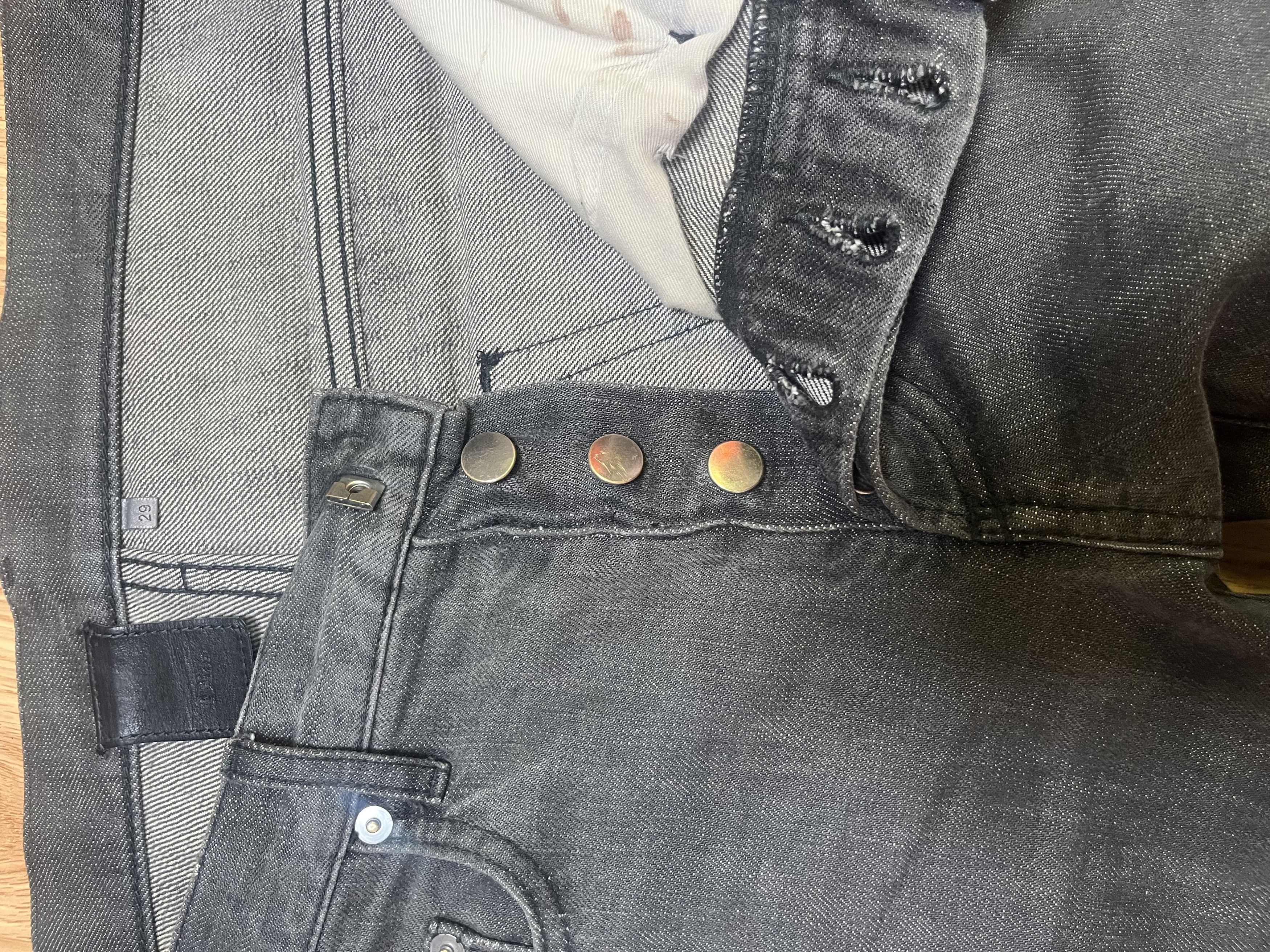 Dior Dior homme AW04 hedi slimane clawmarks Size US 29 - 11 Thumbnail