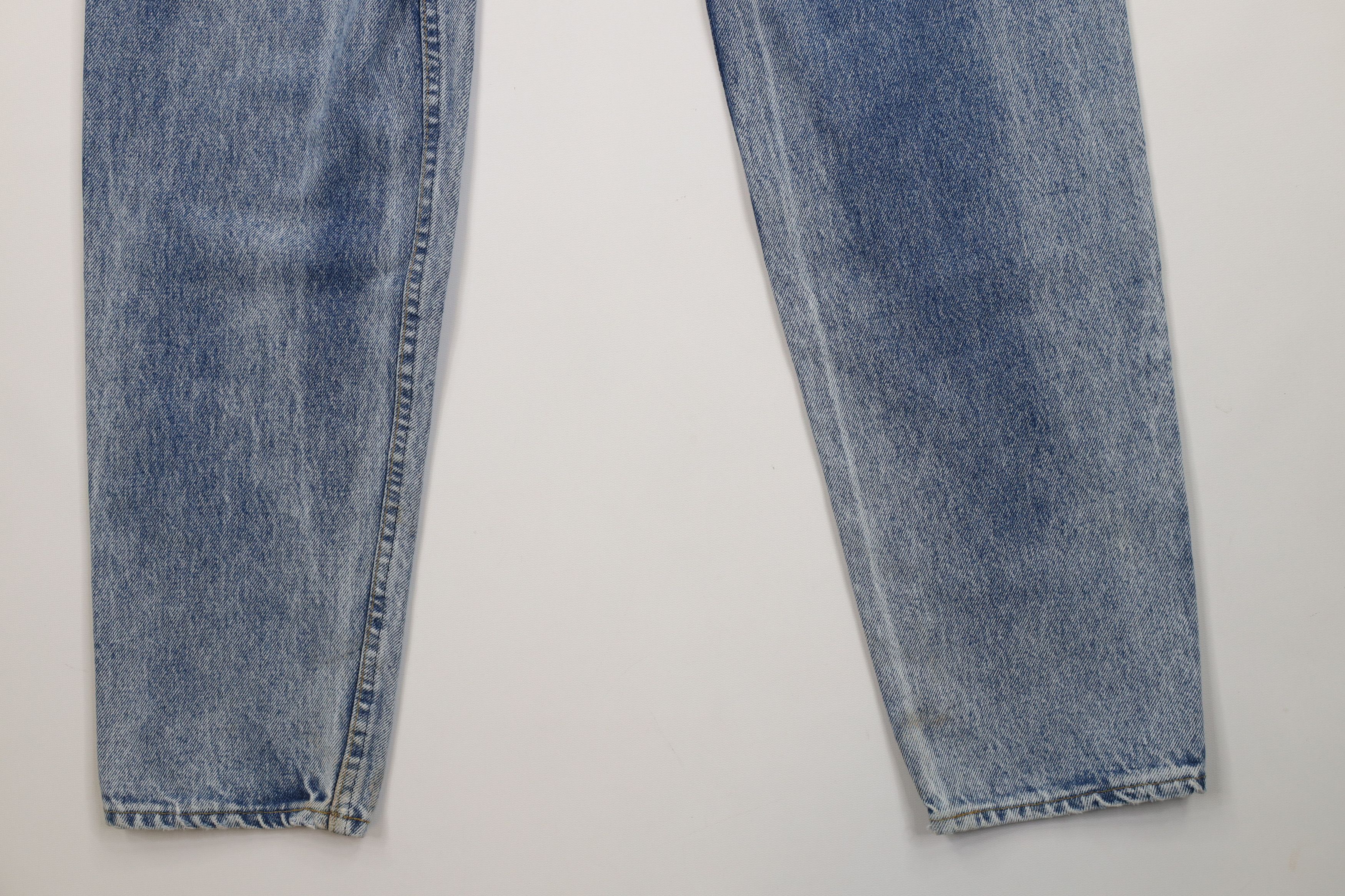 Levi's Vintage 80s Levis 550 Orange Tab Acid Wash Relaxed Jeans USA Size US 31 - 14 Thumbnail