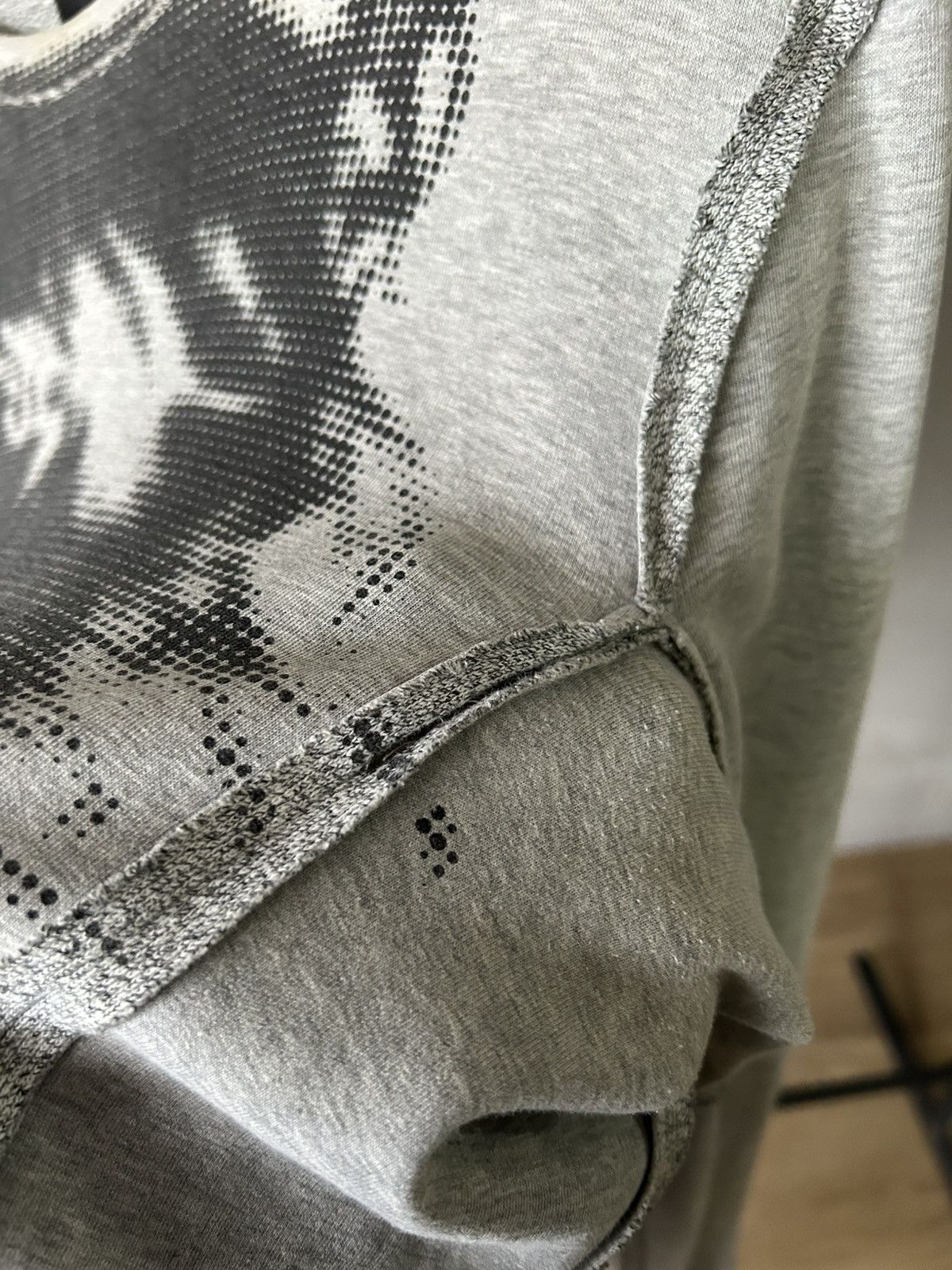 Just Cavalli SS2005 Cavalli Naked Woman Print Grey Longsleeve Size US M / EU 48-50 / 2 - 8 Thumbnail