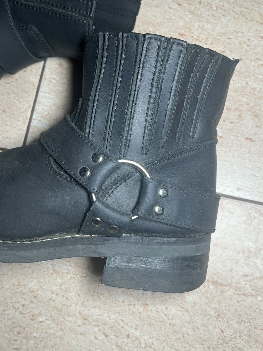 Leather Vintage leather boots speedware Hein Gericke moto Size US 6 / EU 39 - 8 Thumbnail