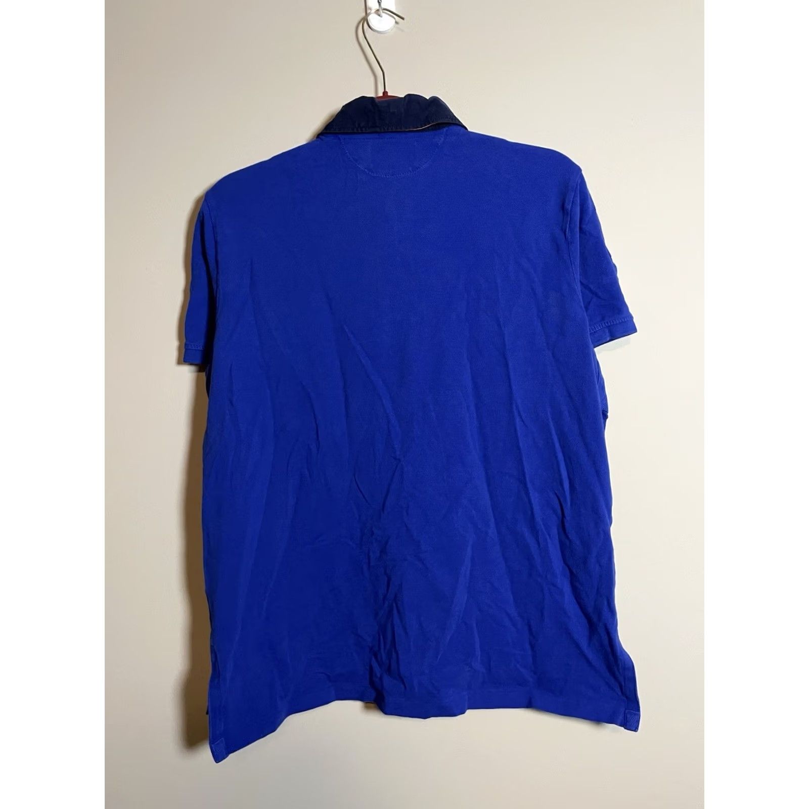 Polo Ralph Lauren Polo Ralph Lauren Big Pony Polo Shirt Men XL Custom Fit (G59) Blue Cotton Knit Short Sleeve Button Embroidered Polo Shirt Size US XL / EU 56 / 4 - 6 Thumbnail