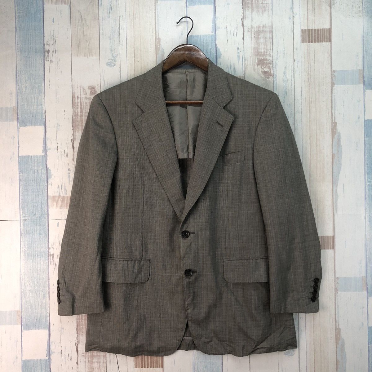 Burberry × Vintage Vintage Burberry London Blazer Size US L / EU 52-54 / 3 - 1 Thumbnail