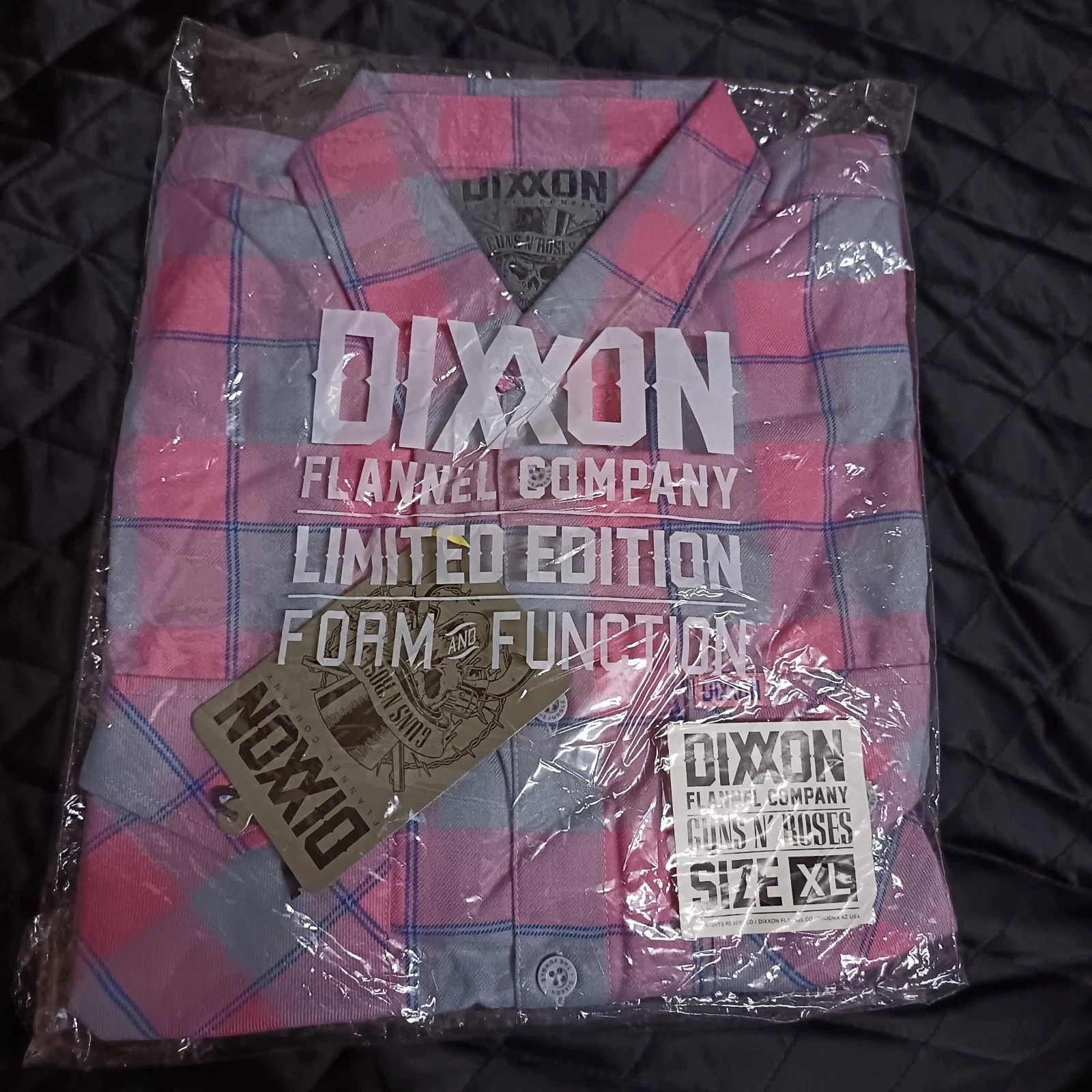 Dixxon Dixxon Guns N Roses Welcome To The Jungle Flannel Shirt Size US XL / EU 56 / 4 - 1 Thumbnail