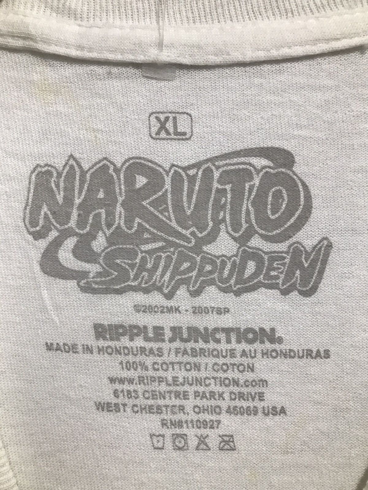 Anime RARE NARUTO HOKAGE TEES Size US XL / EU 56 / 4 - 3 Thumbnail
