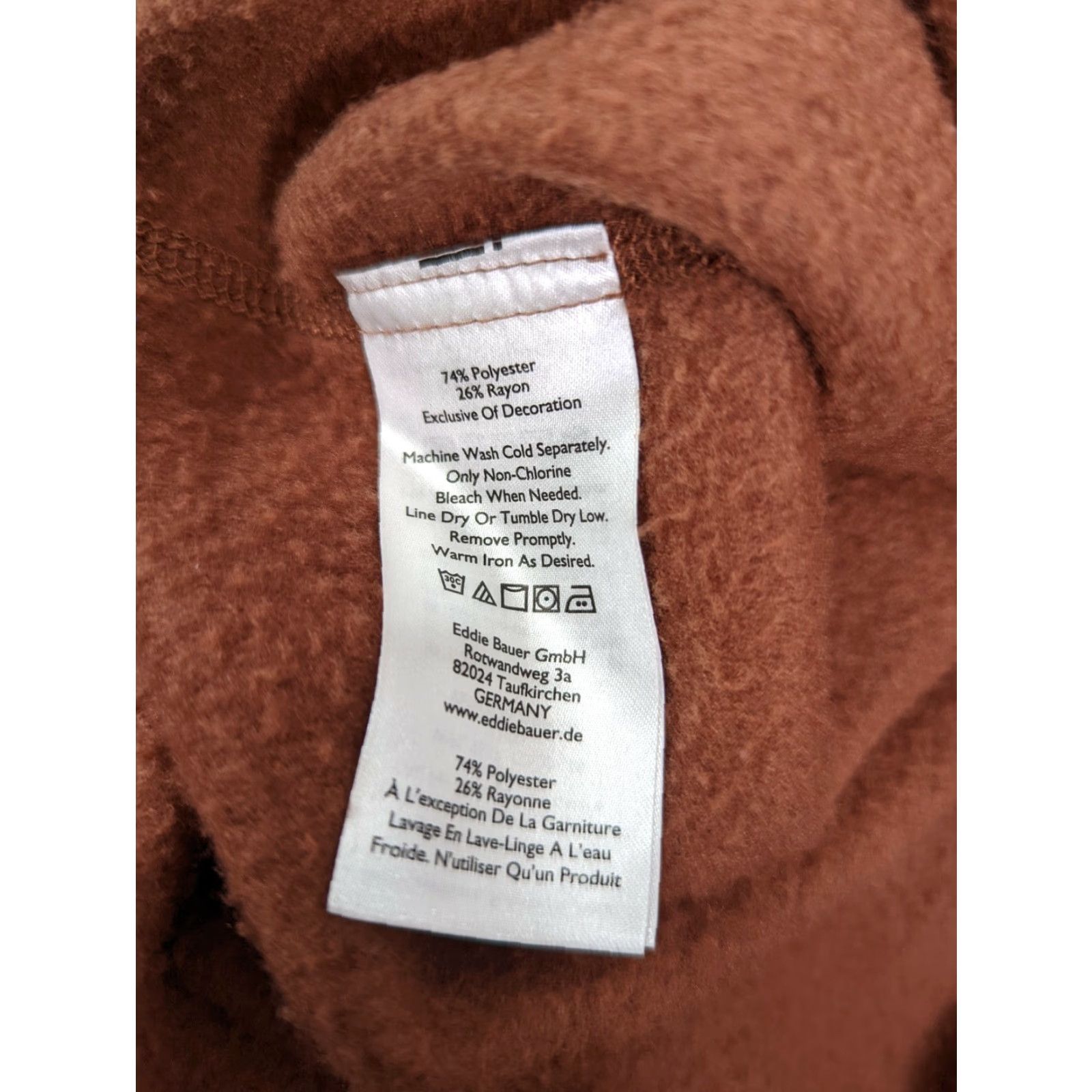 Eddie Bauer Eddie Bauer Sweatshirt Henley Men's M 3 Snap Terry Cloth Rust Orange Sweatshirt Mens"} Size US M / EU 48-50 / 2 - 3 Thumbnail