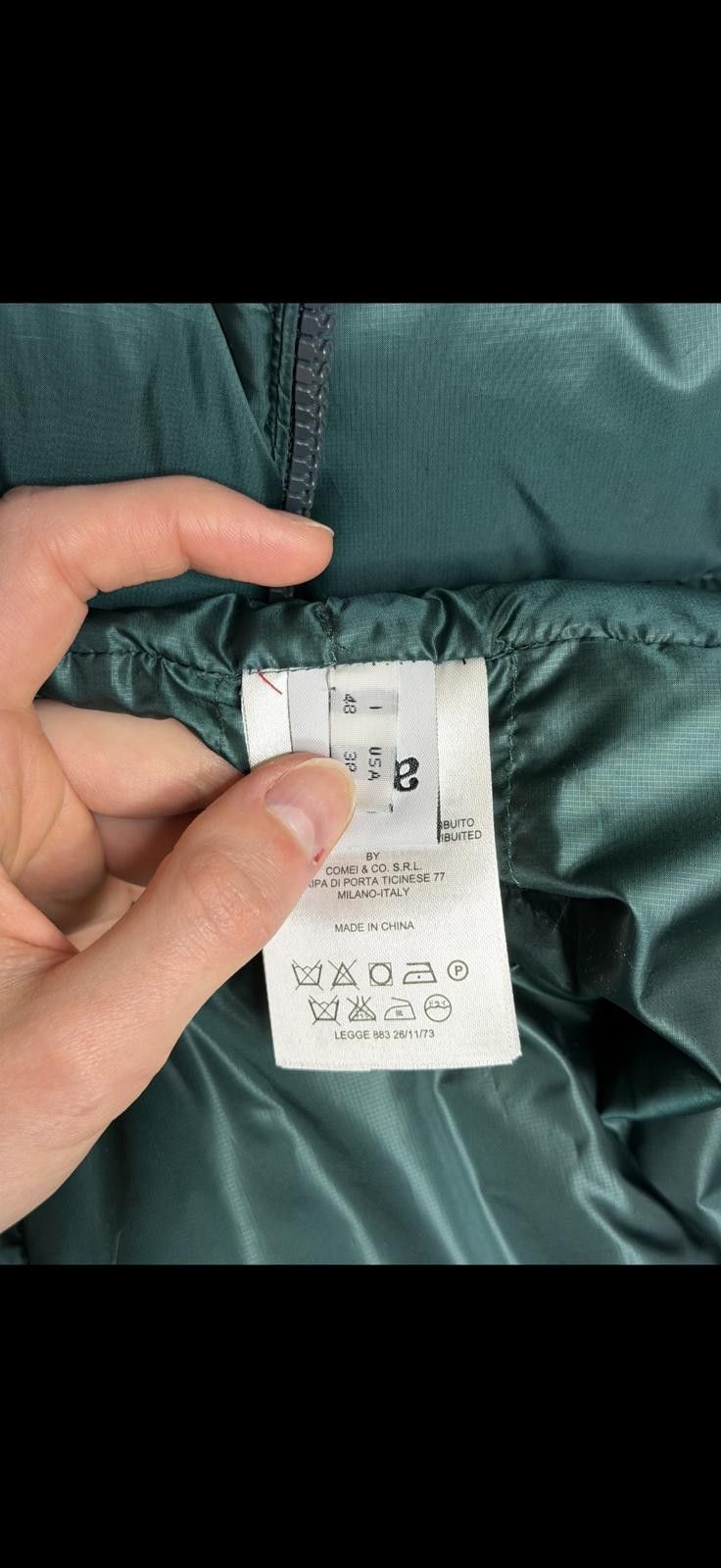 Add ADD Goose Down Puffer Jacket Green Size 48 Ultra Light Size US M / EU 48-50 / 2 - 7 Thumbnail