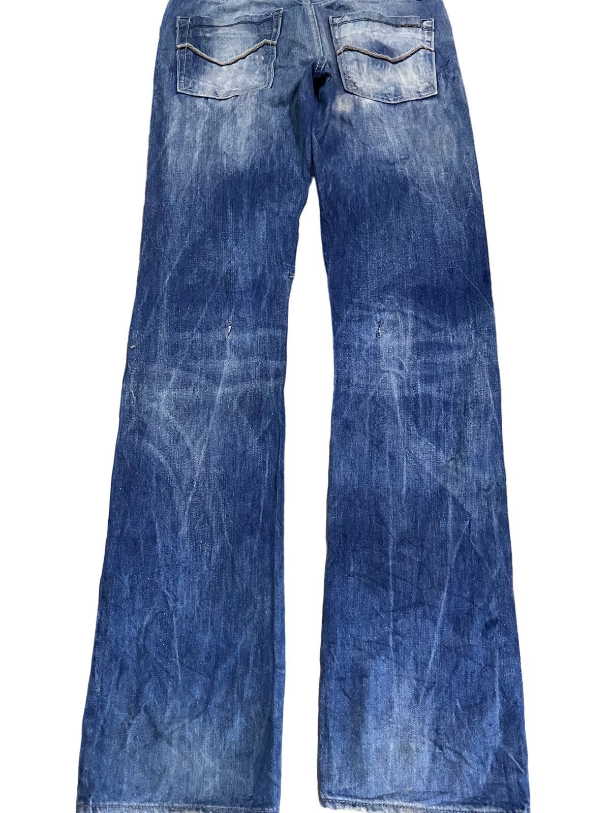 Energie Vintage Energie Button Fly Distressed Style Jeans Size US 29 - 6 Thumbnail