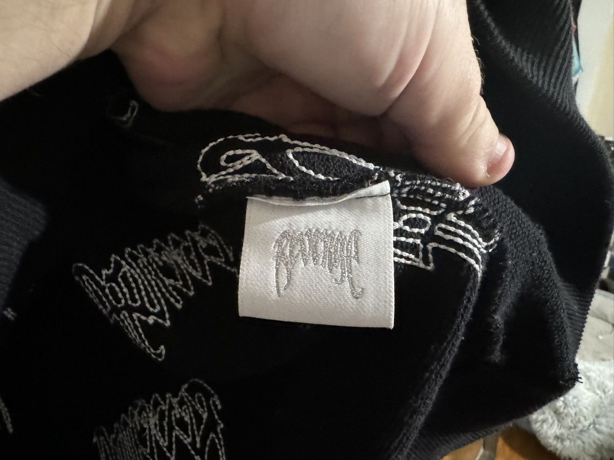Revenge Revenge Embroidered multi-logo hoodie Size US XXL / EU 58 / 5 - 4 Thumbnail