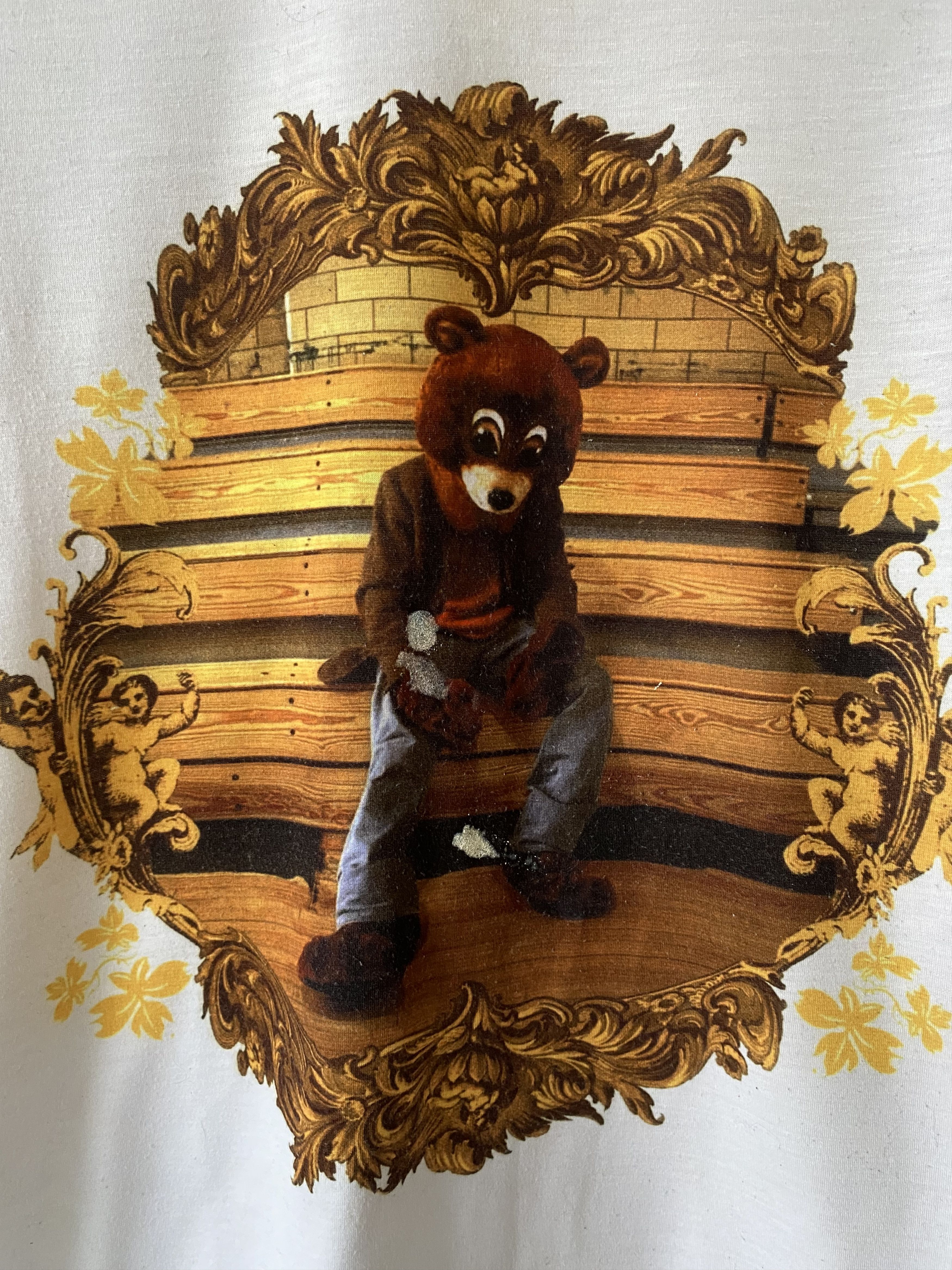 Kanye West × Rap Tees × Vintage Vintage 2004 Kanye West college dropout t-shirt Size US S / EU 44-46 / 1 - 2 Thumbnail