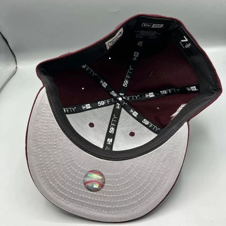 New Era Cleveland Guardians Hat Men 7 5/8 59Fifty New Era MLB Fitted Size ONE SIZE - 2 Thumbnail