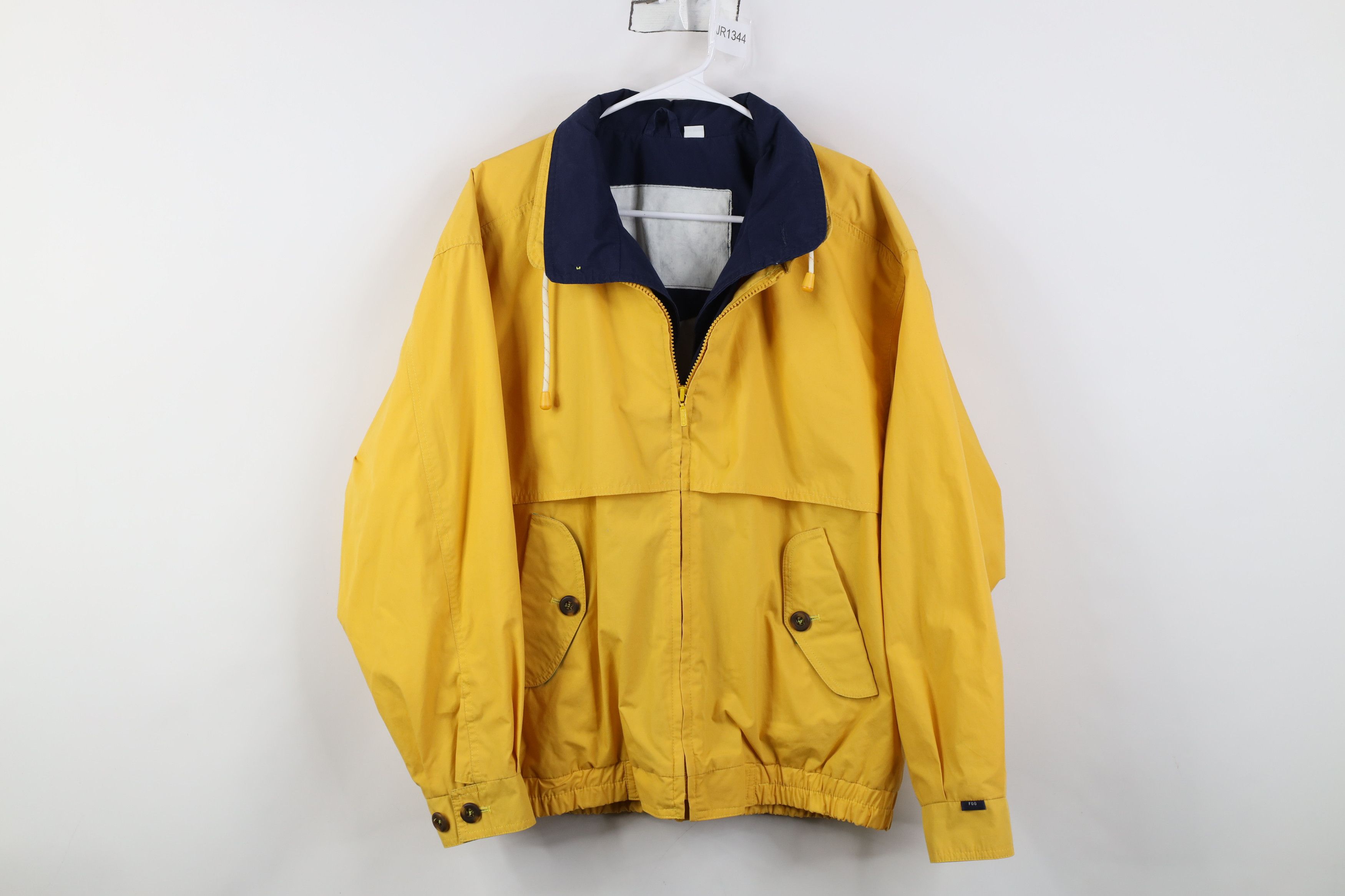 Vintage Vintage 90s Streetwear Dye Sailing Windbreaker Bomber Jacket Size US M / EU 48-50 / 2 - 1 Thumbnail
