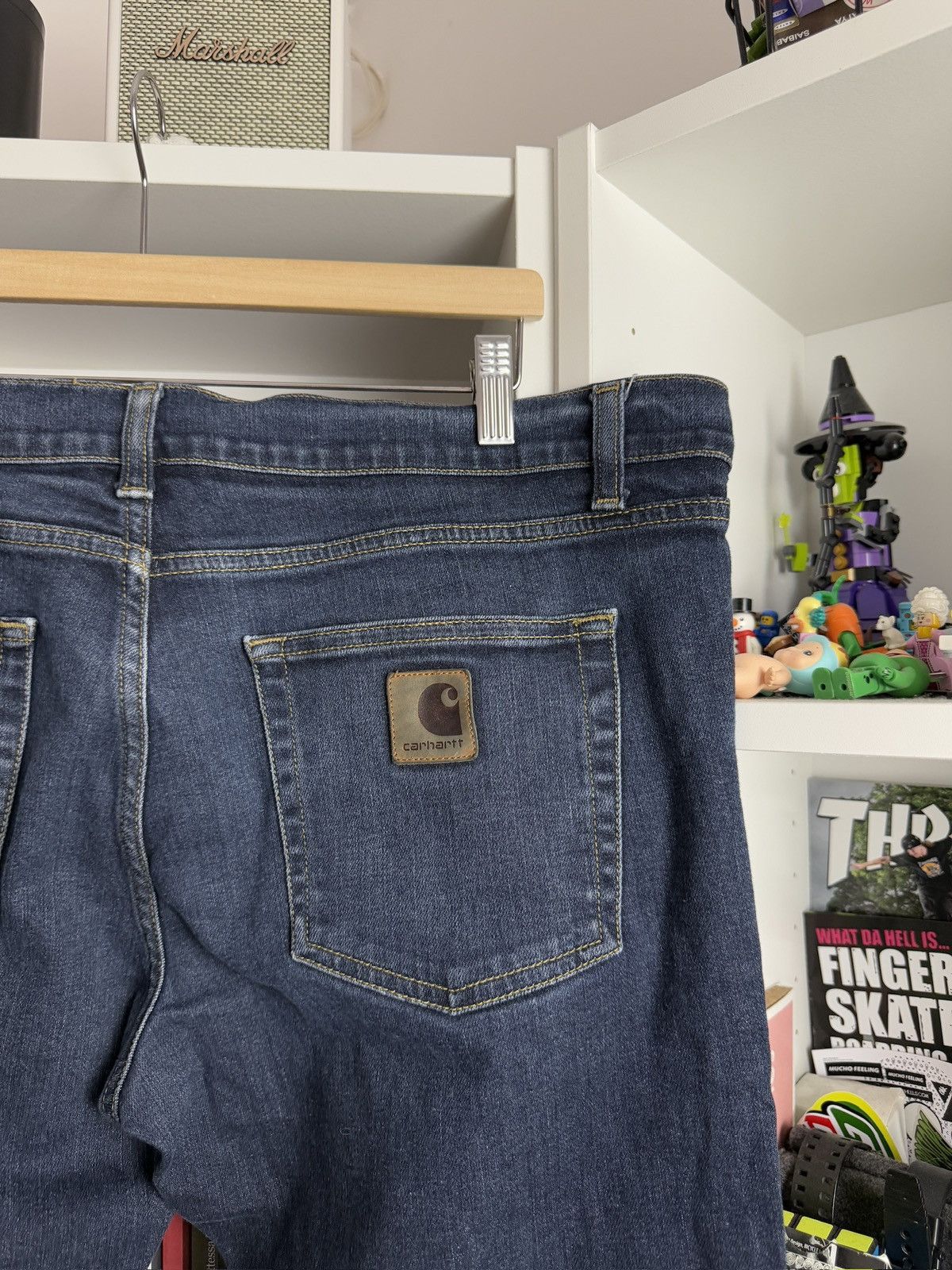 Carhartt × Carhartt Wip Carhartt Rebellion denim jeans pants 36x34 skate streetwear Size US 36 / EU 52 - 3 Thumbnail