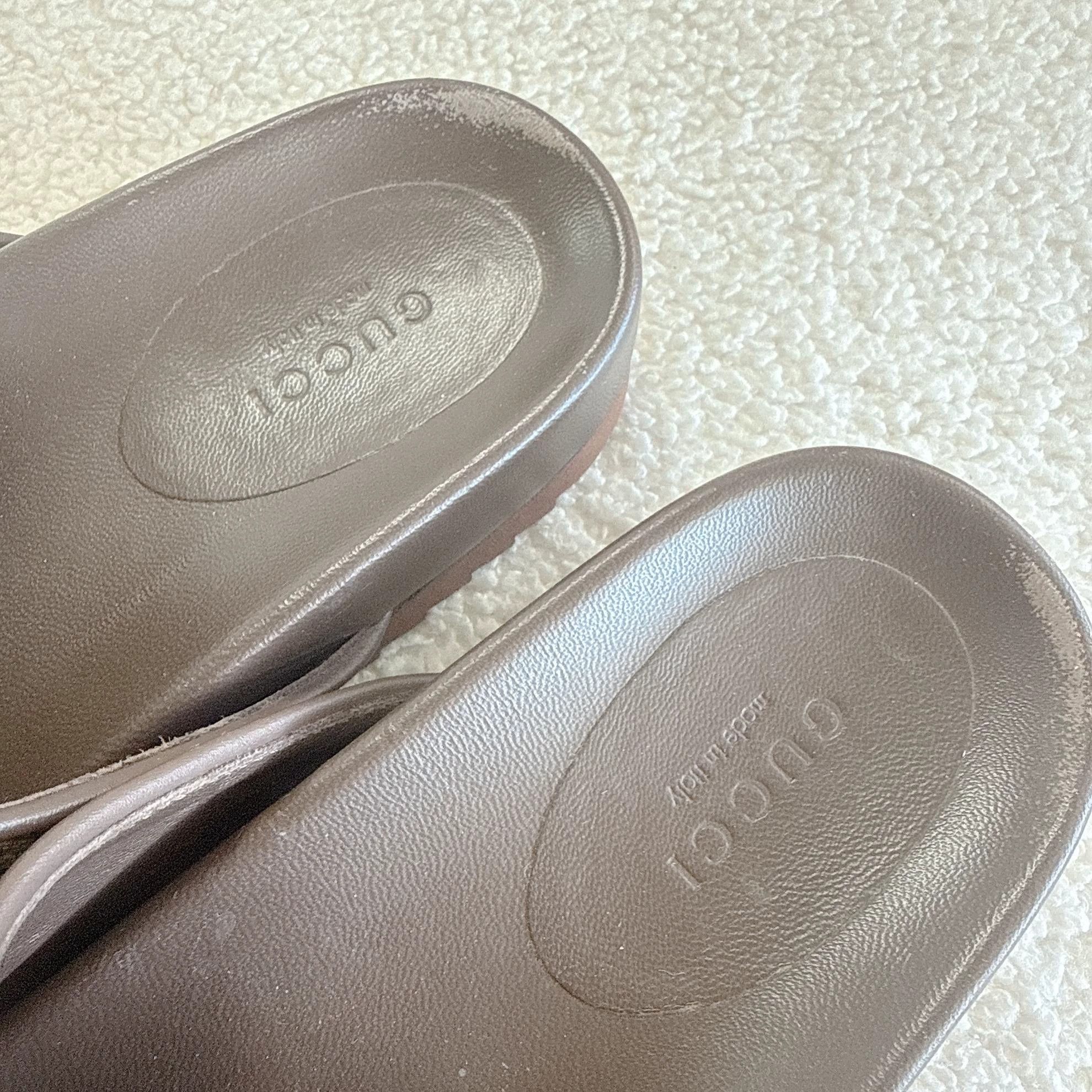 Gucci Gucci Horsebit Slippers 36 5239 Size US 5.5 / IT 35.5 - 5 Thumbnail