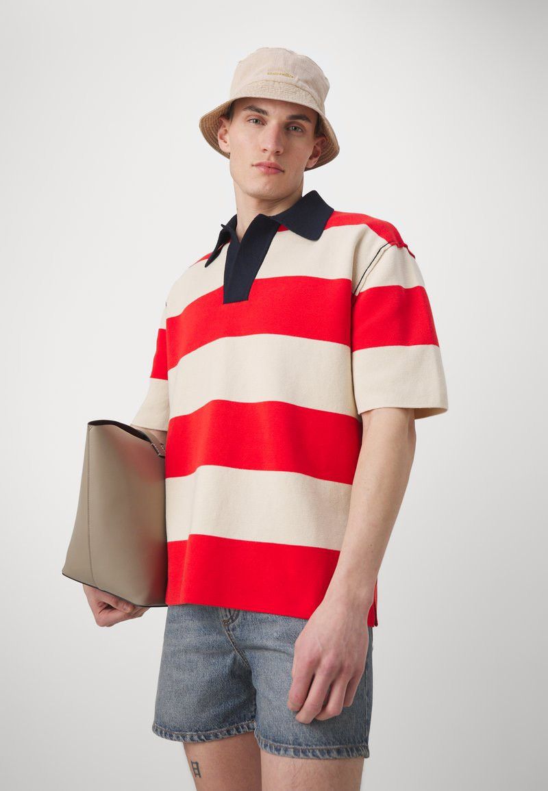 Sunnei !DS! SS23 Sunnei Maglia Unita S/S Stripped Polo Tee Size US M / EU 48-50 / 2 - 1 Thumbnail