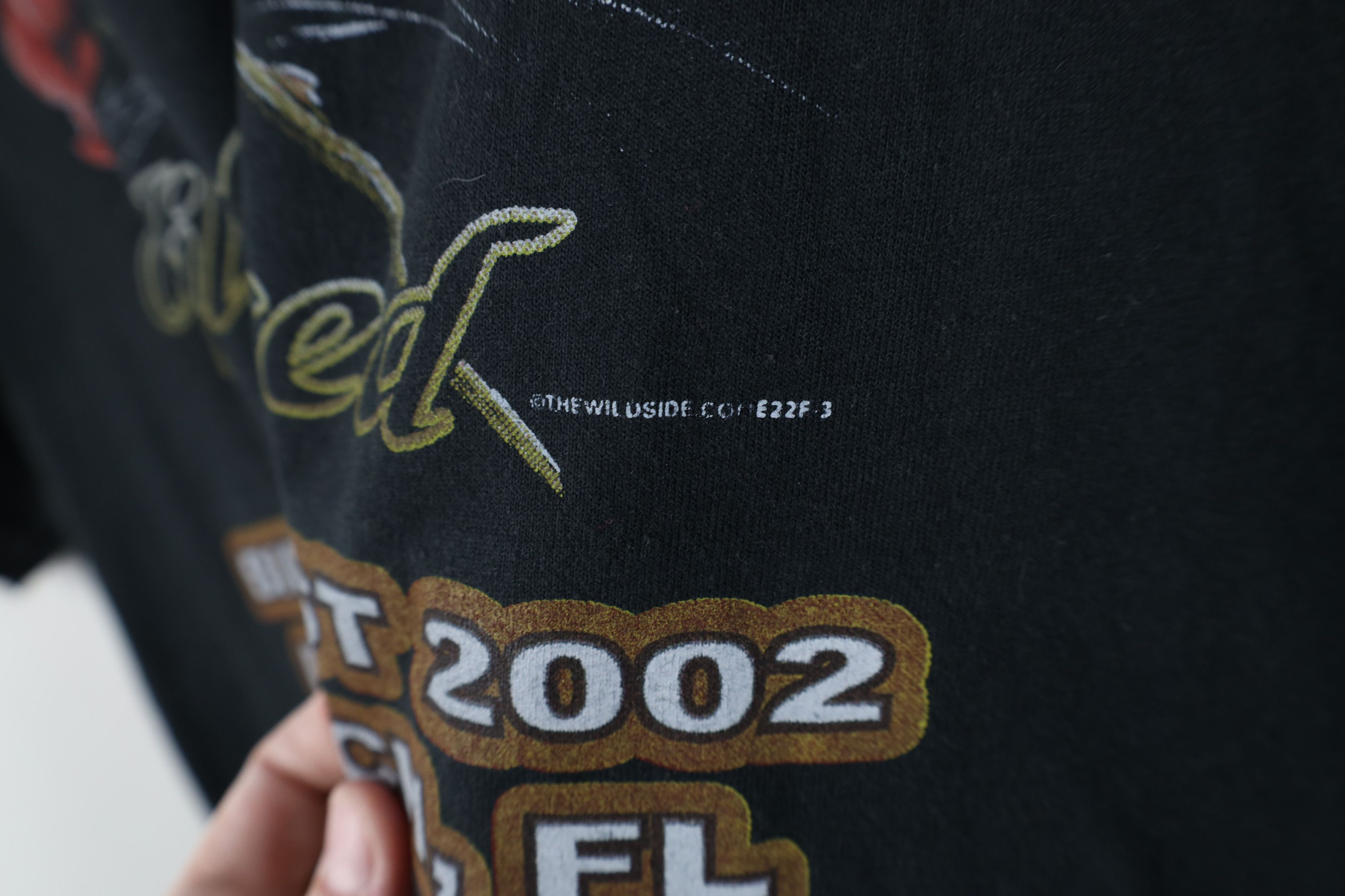 Vintage Vintage Y2K 2002 Daytona Beach Biketober Fest T-Shirt Black Size US L / EU 52-54 / 3 - 10 Thumbnail