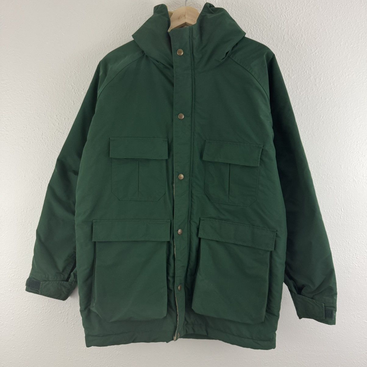 L.L. Bean L.L.BEAN Vintage Mens Green Freeport, Maine Outdoor Jacket Size US M / EU 48-50 / 2 - 2 Thumbnail