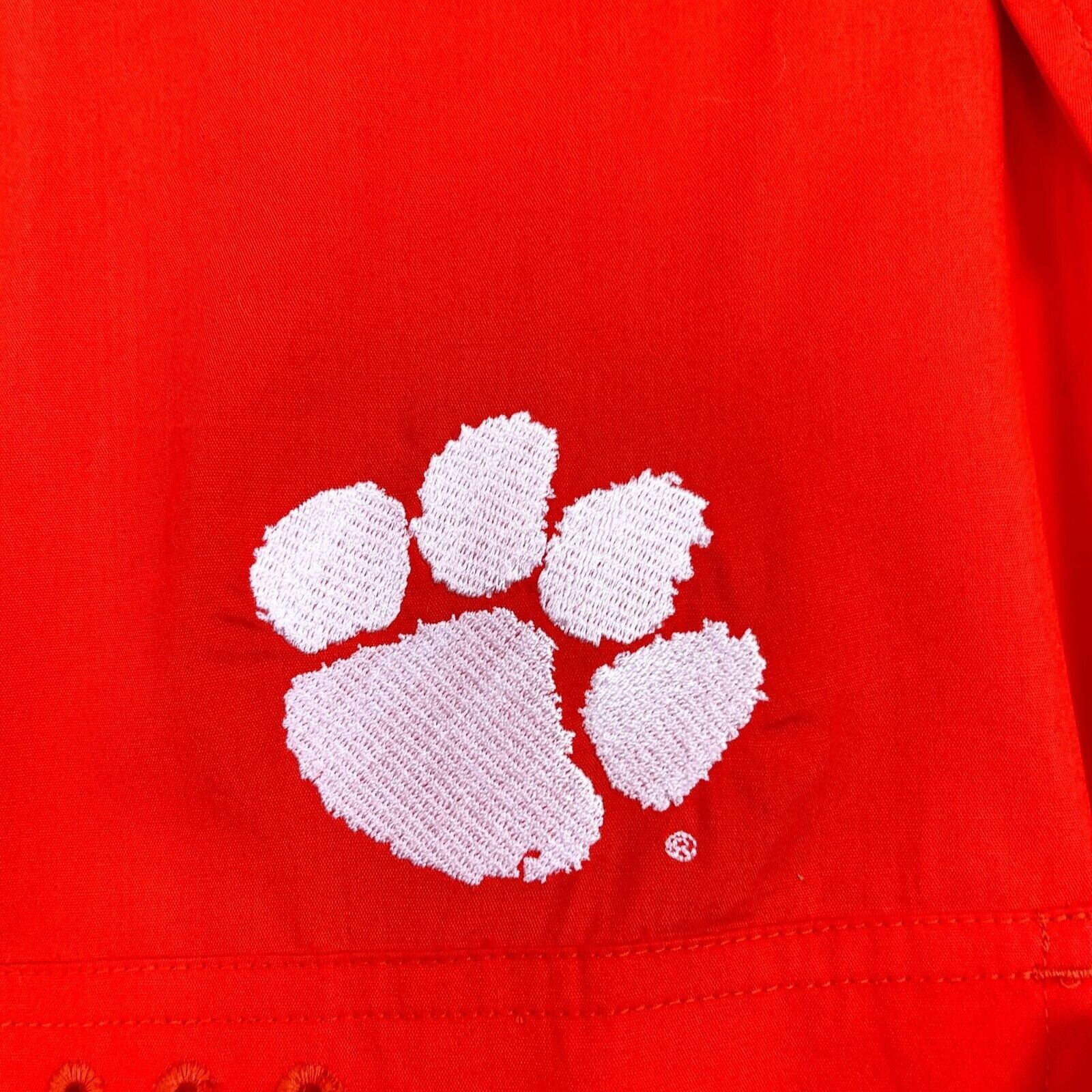 Columbia Clemson Tigers Columbia PFG Bonehead Shirt Orange Mens M Size US M / EU 48-50 / 2 - 3 Thumbnail