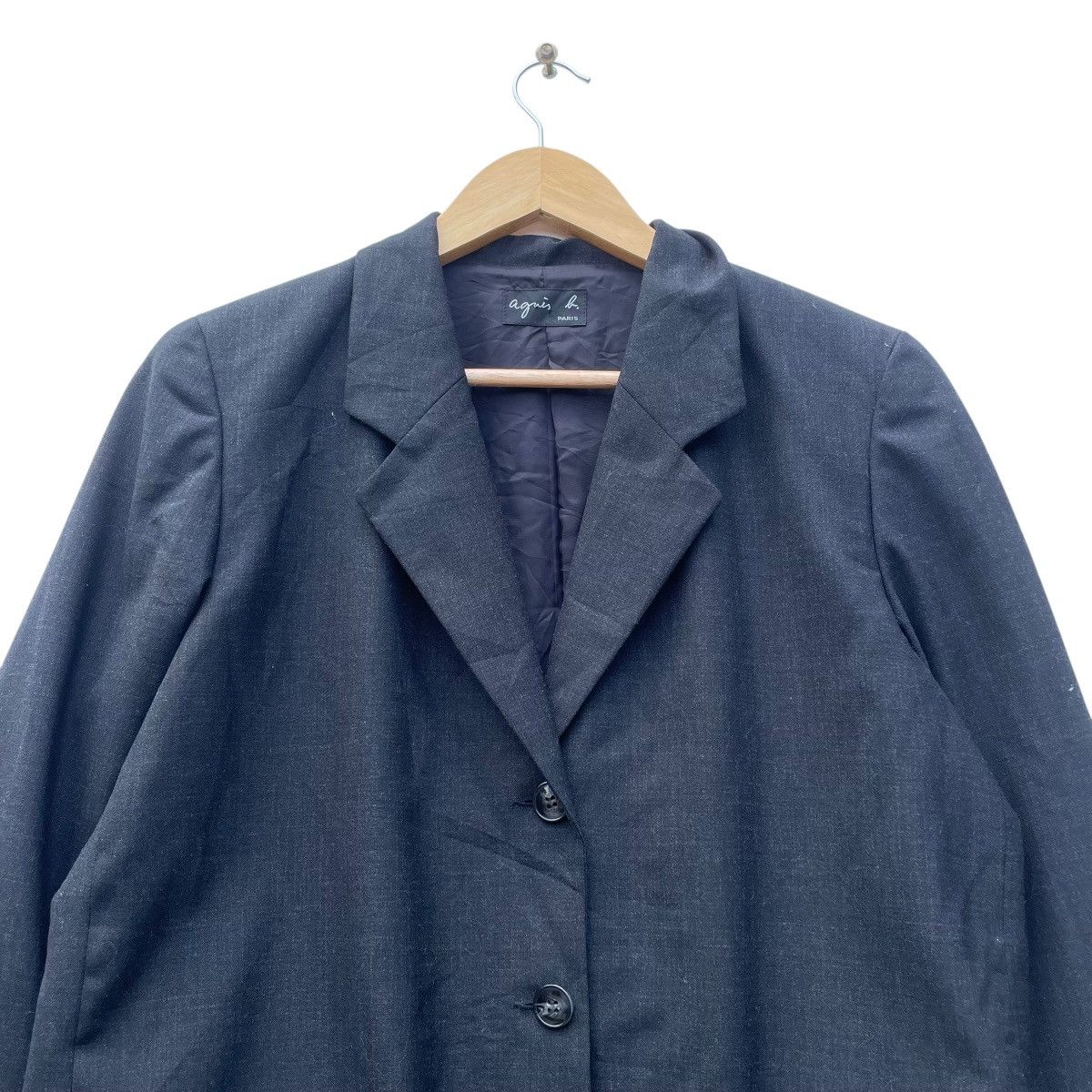 Designer × Vintage × agnes b. 💥Vintage Agnes B. long Coat Jacket Size US M / EU 48-50 / 2 - 3 Thumbnail