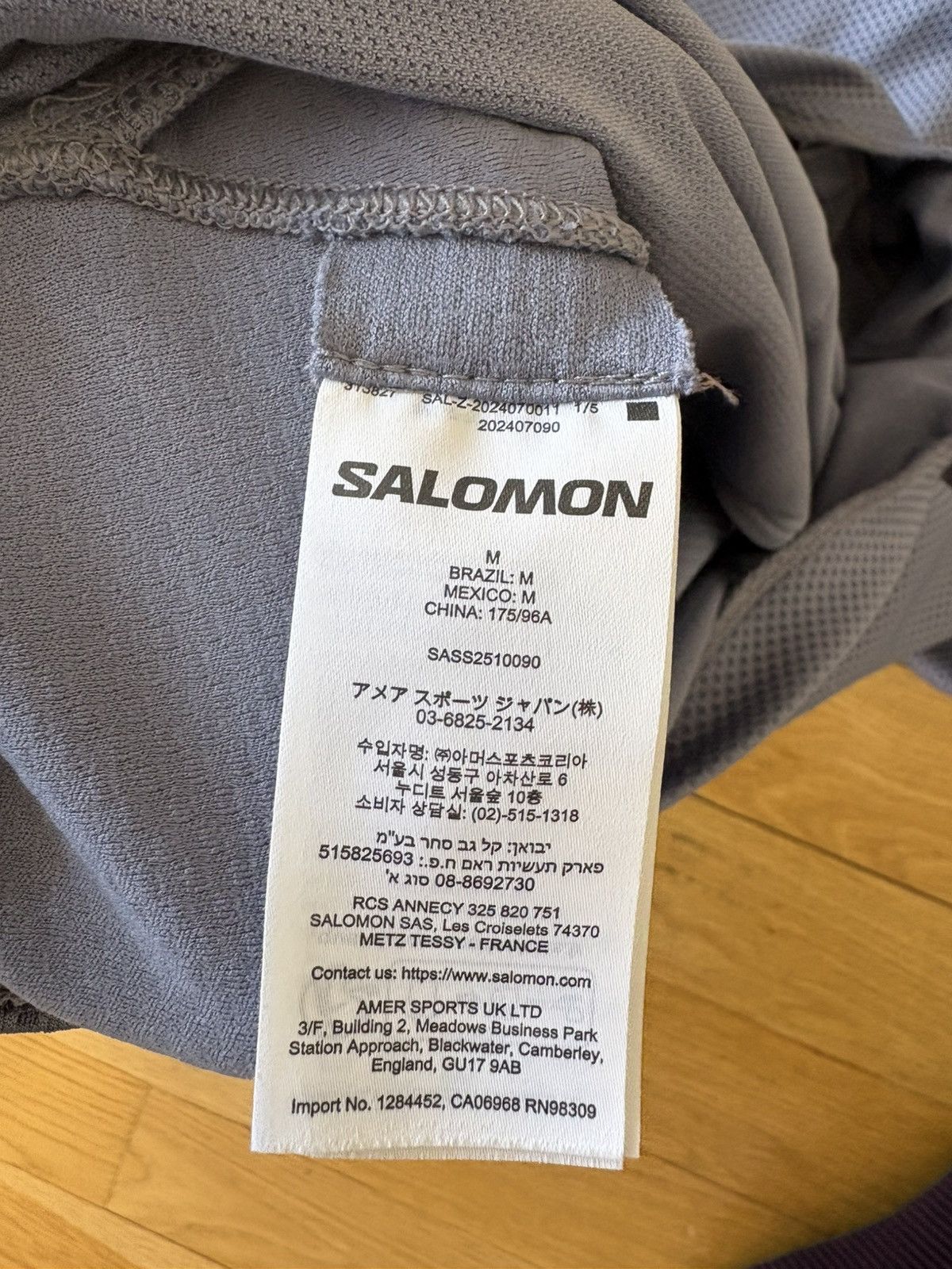 Salomon Sweatshirt Sz M Purple Size US M / EU 48-50 / 2 - 4 Thumbnail