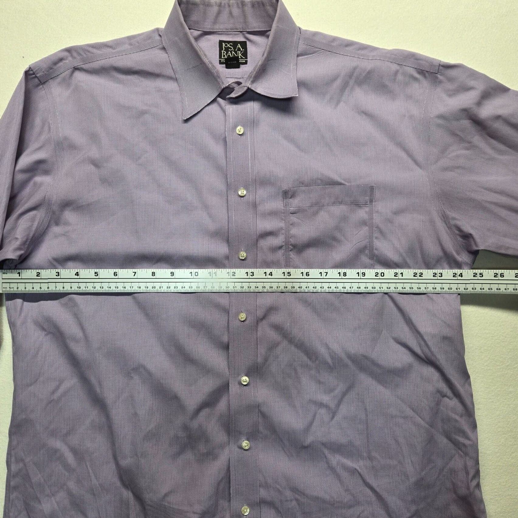 Jos. A. Bank VINTAGE Jos. A. Bank Shirt Men Purple Long Sleeve Button-Up 17 34 Regular Size 17 34 100% Cotton Purple Size US XL / EU 56 / 4 - 4 Thumbnail