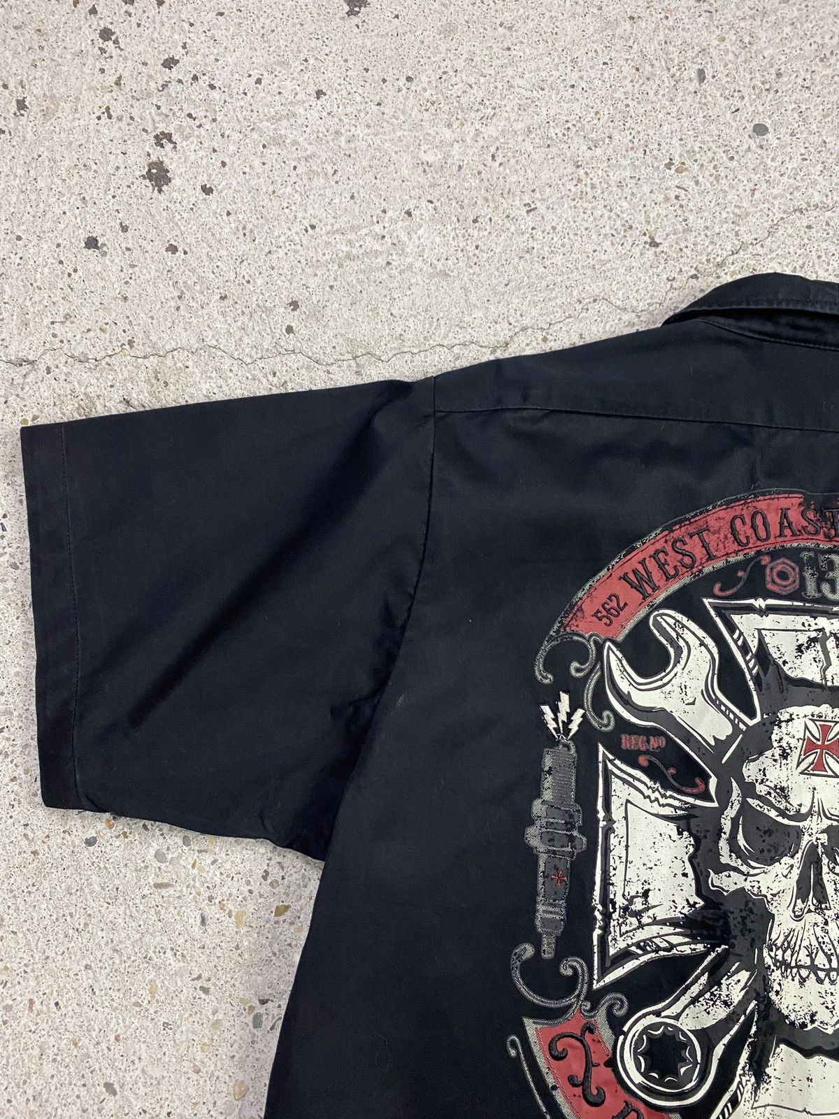 West Coast Choppers West coast choppers button up shirt vintage moto y2k harley Size US XL / EU 56 / 4 - 13 Thumbnail