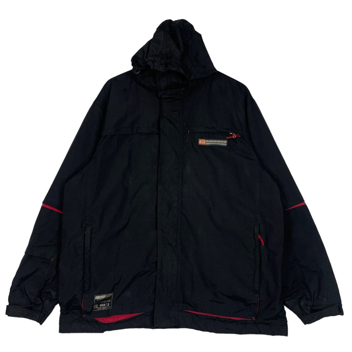 Quiksilver 💥QUIKSILVER OUTDOOR UTILITY HOODIE JACKET Size US L / EU 52-54 / 3 - 2 Thumbnail