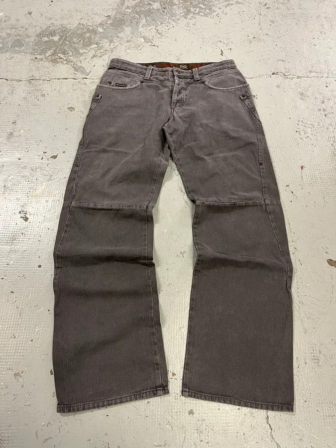Dolce & Gabbana AW2003 Dolce & Gabbana Worker Grey Pants Size US 32 / EU 48 - 5 Thumbnail