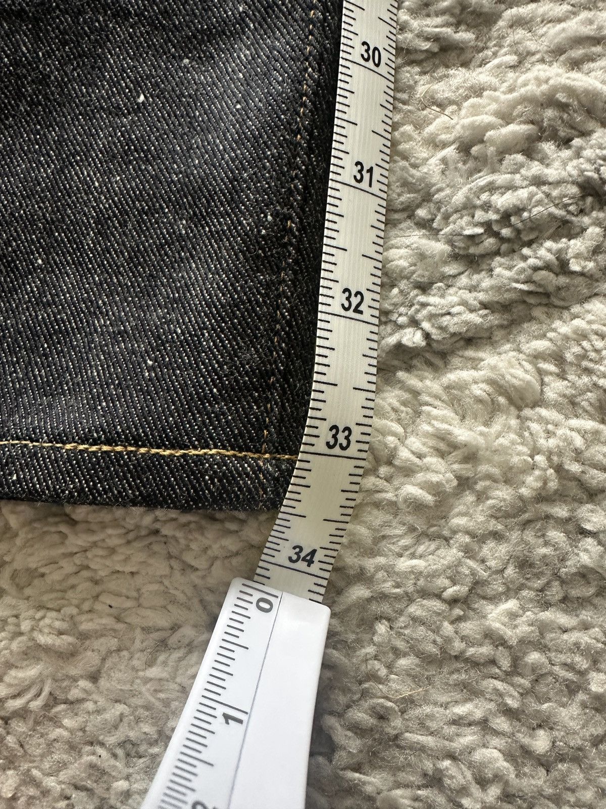 Taiga Takahashi Taiga Takahashi Lot 702 Raw Indigo Denim Trousers Size US 32 / EU 48 - 6 Thumbnail