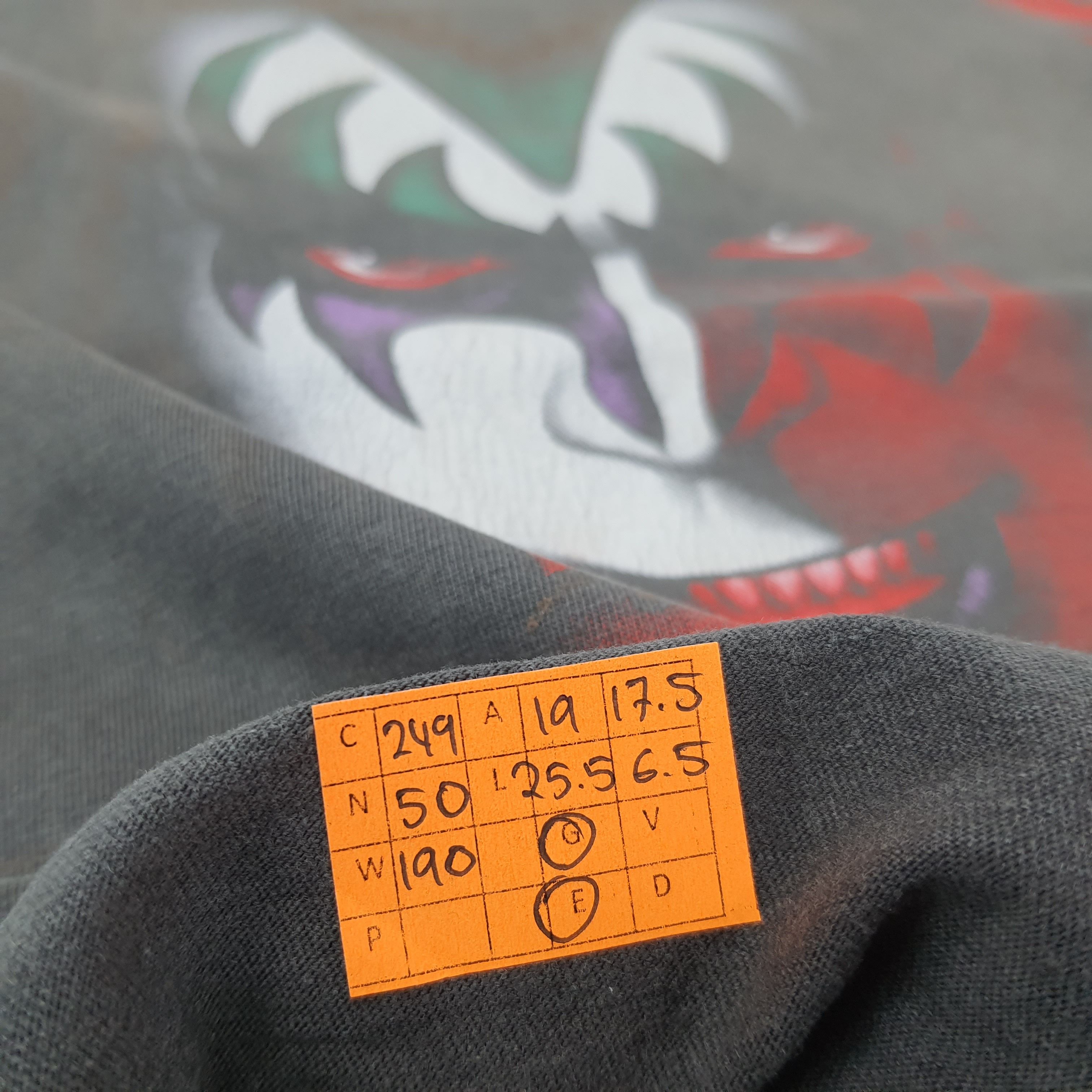 Band Tees Vintage Gene Simmons The Demon Kiss Band Tshirt C249N50 Size US M / EU 48-50 / 2 - 8 Thumbnail