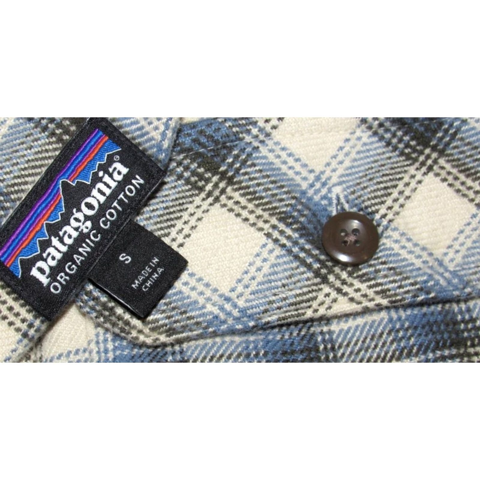 Patagonia Patagonia Plaid Long Sleeve Button Down Fjord Flannel Shirt Small Mens XS? Size US S / EU 44-46 / 1 - 4 Thumbnail