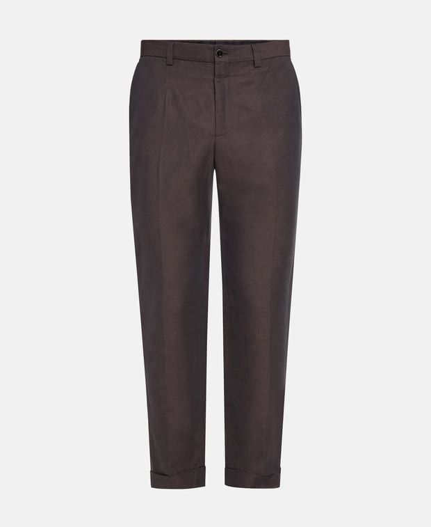 Dolce & Gabbana Linen-blend trousers Size US 33 - 1 Thumbnail