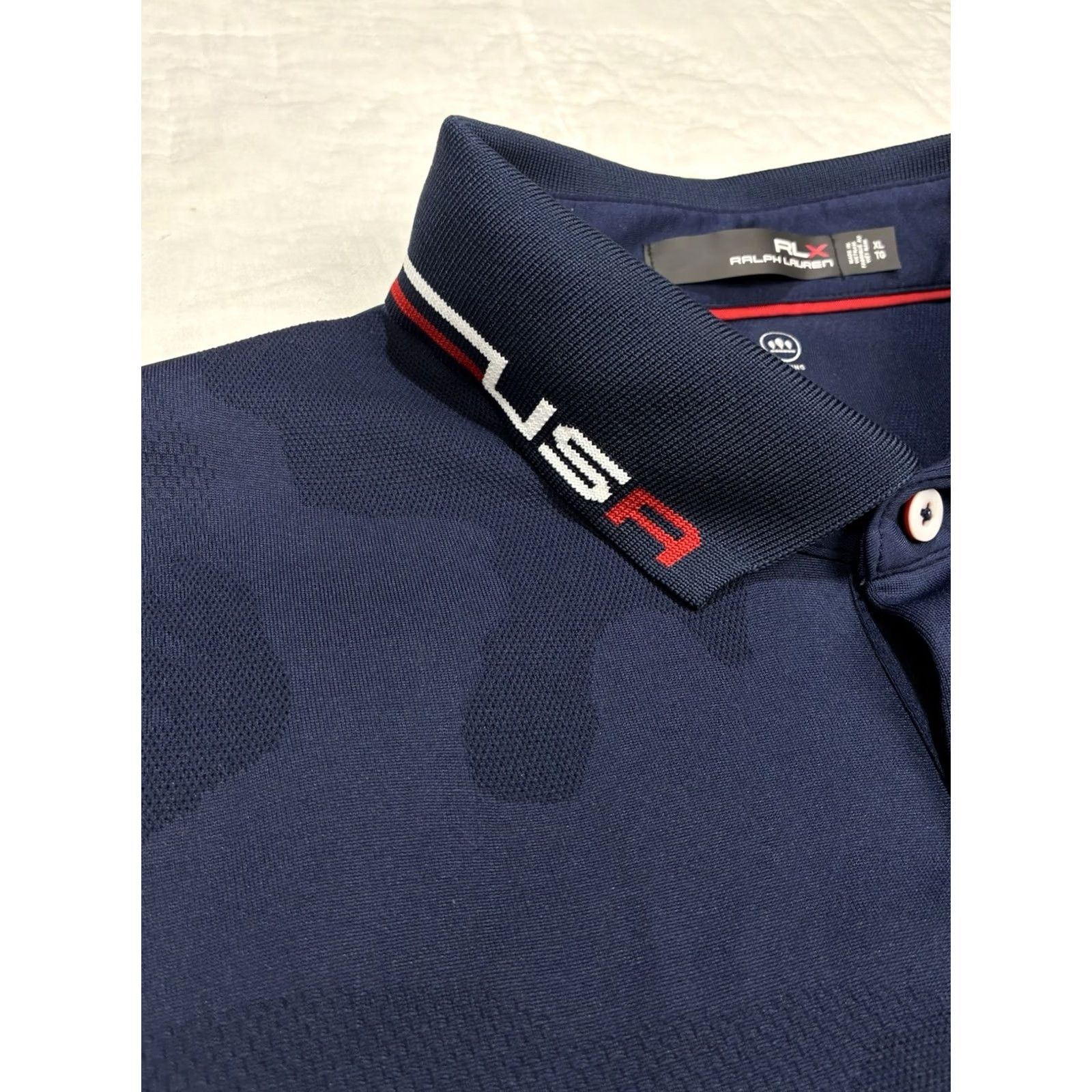 RLX Ralph Lauren USA 2020 Ryder Cup Camo Performance Polo XL Shirt