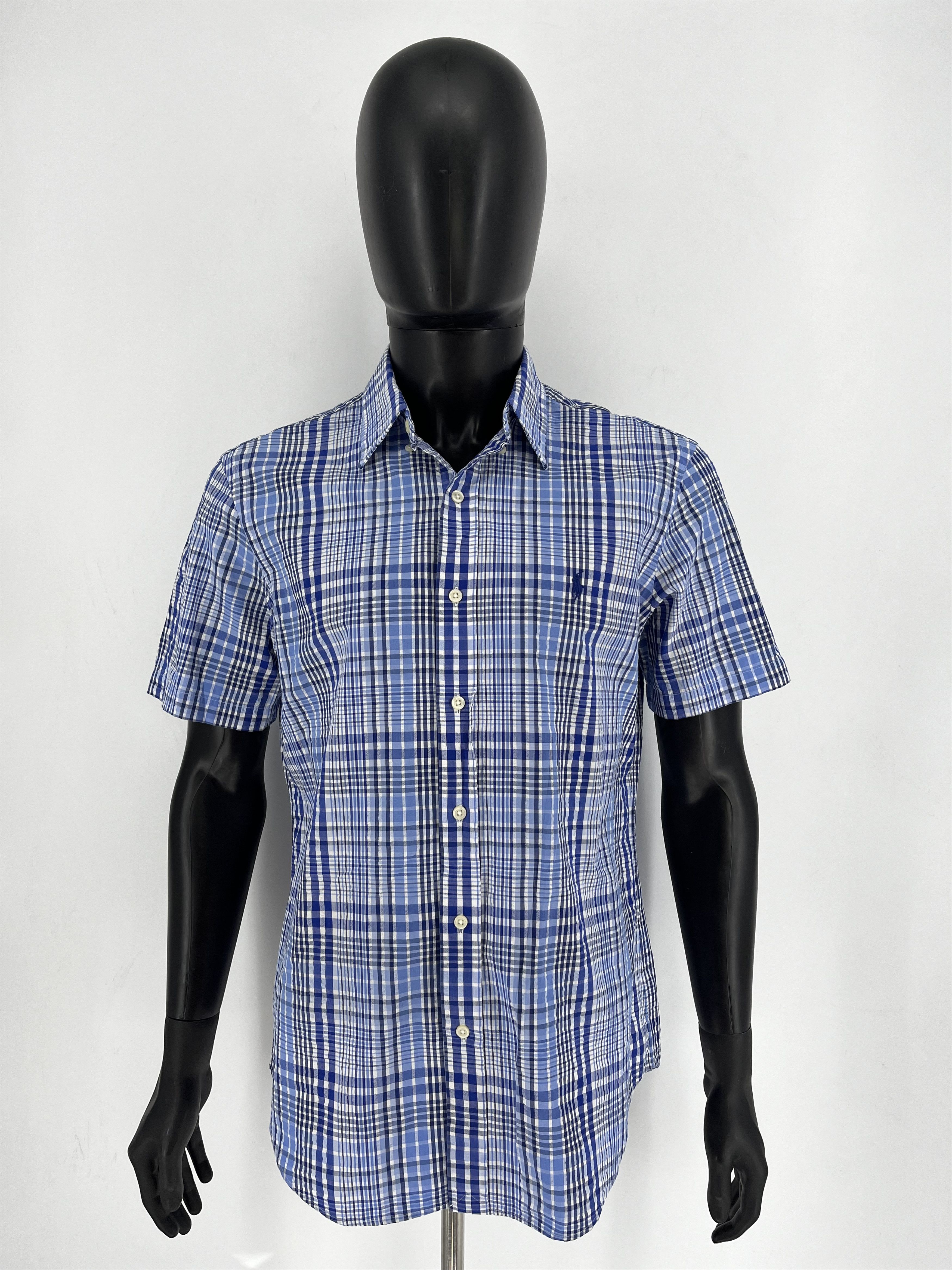 Polo Ralph Lauren Vintage y2k Polo Ralph Lauren Plaid Blake Cotton Flannel Size US M / EU 48-50 / 2 - 1 Thumbnail