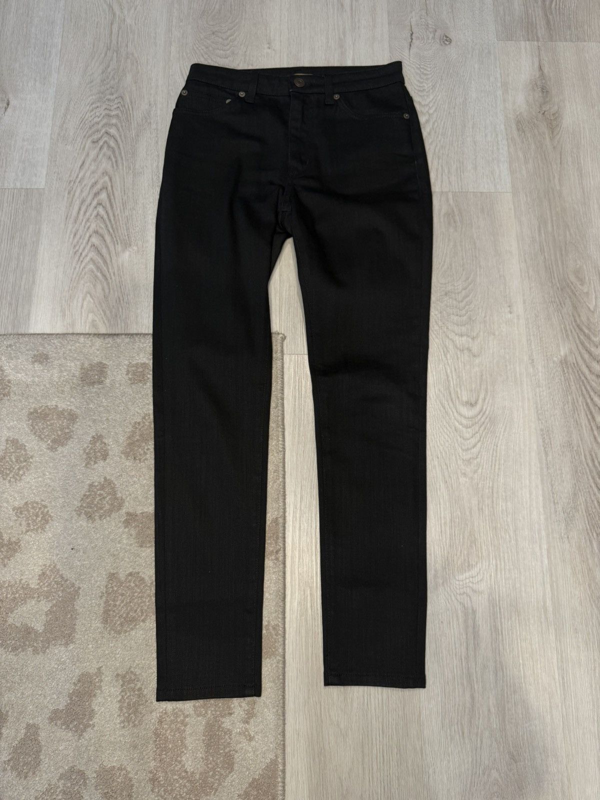 Saint Laurent Paris s/s 2015 skinny coated denim!! | Grailed