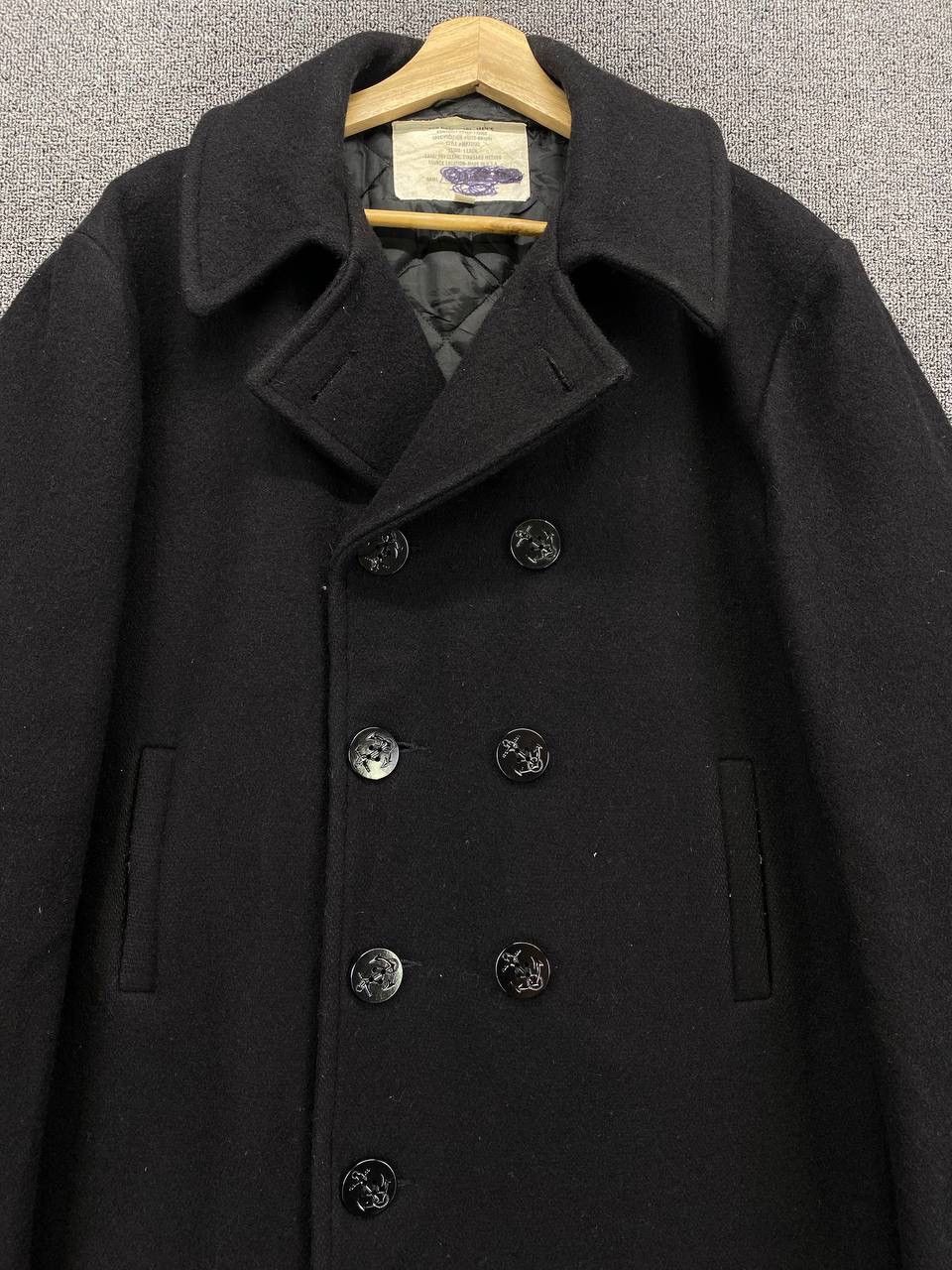 Fidelity Vintage Fidelity Made In Usa Heavy Coat Wool Jacket Size US L / EU 52-54 / 3 - 5 Thumbnail