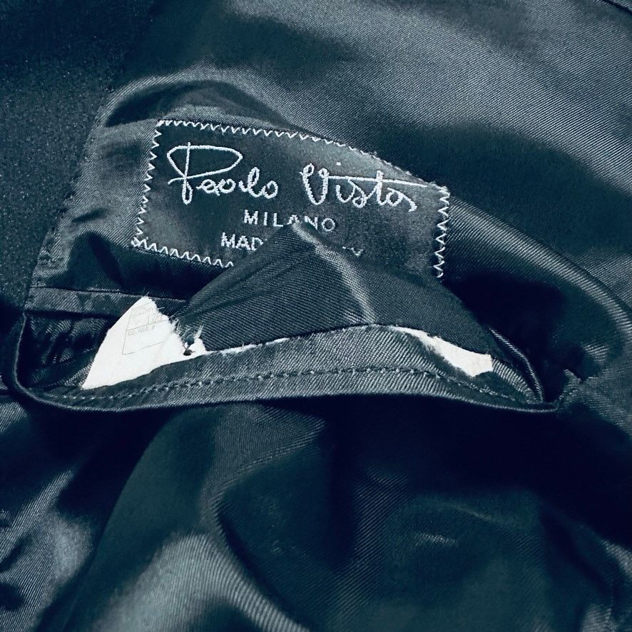 Vintage Paolo Vista black tuxedo jacket Size 46R - 6 Thumbnail