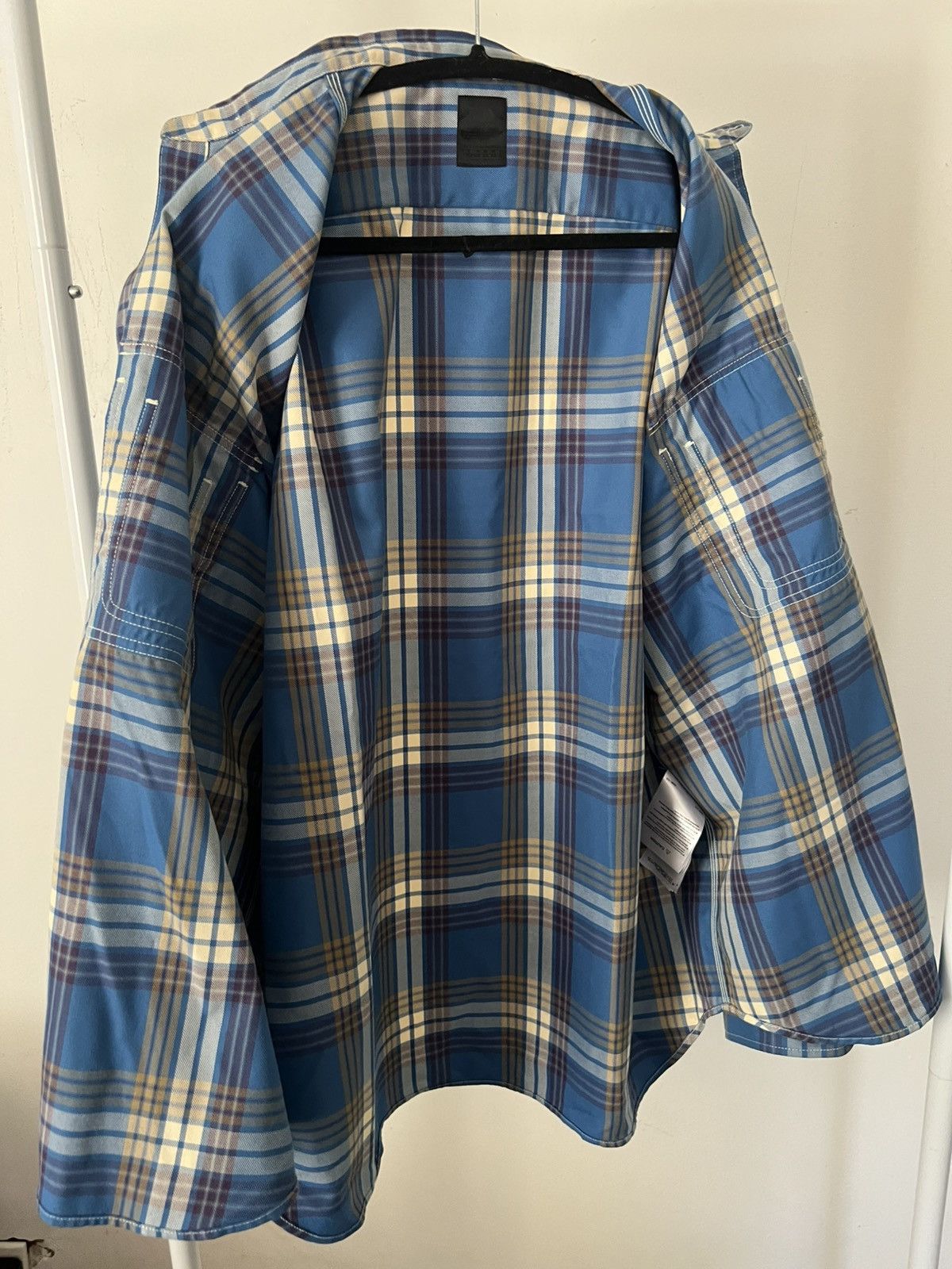 DAIWA PIER39 Daiwa Pier39 Tech Elbow Patch Work Shirt- Flannel Size US L / EU 52-54 / 3 - 8 Thumbnail