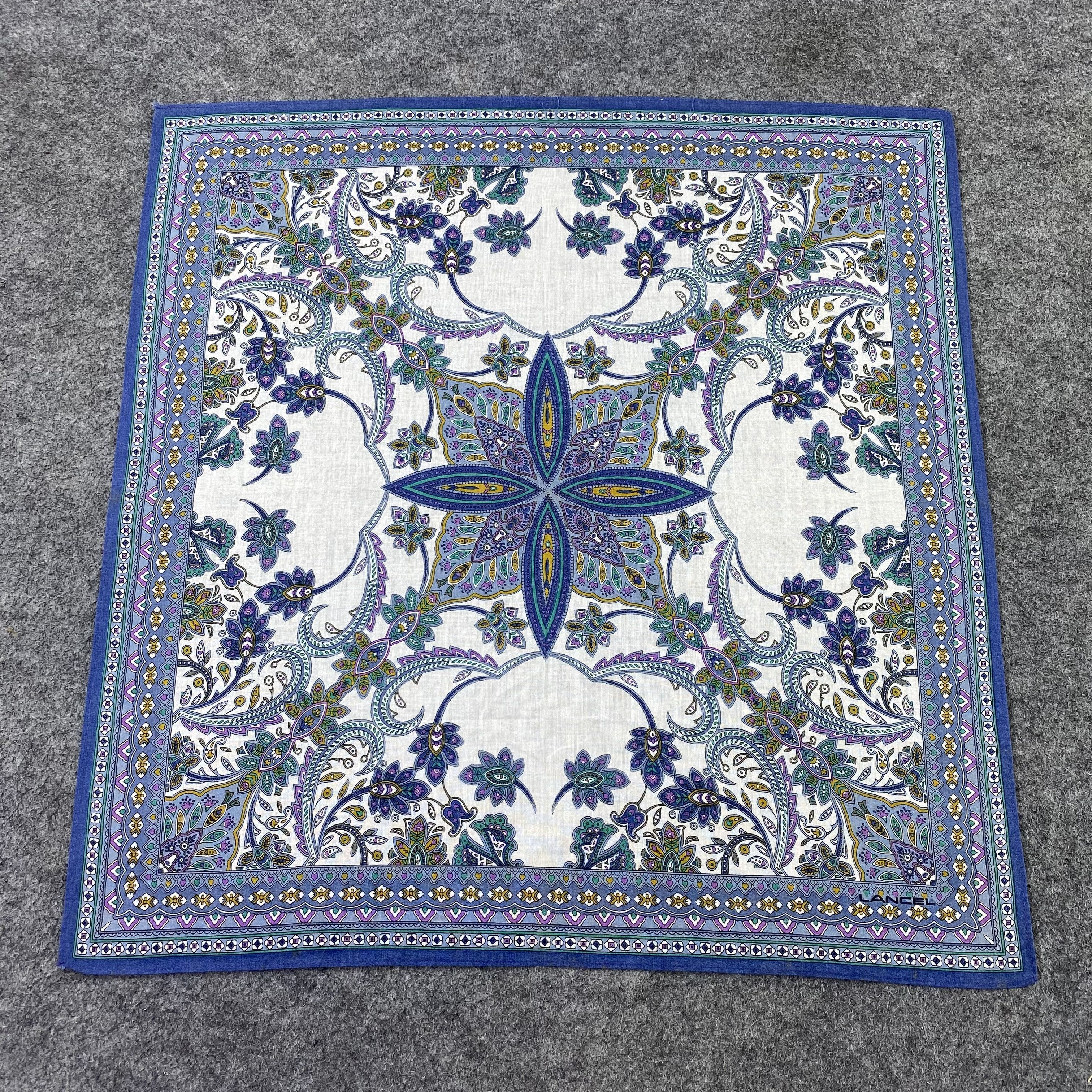 Lancel Lancel Handkerchief / Bandana / Neckerchief-B998 Size ONE SIZE - 3 Thumbnail