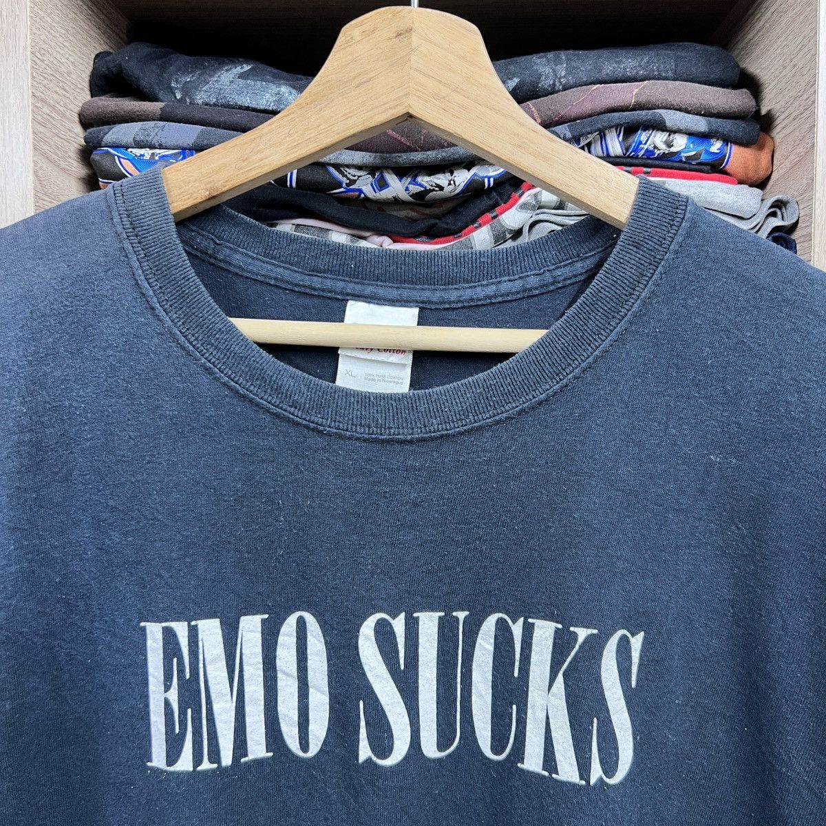 Vintage Vintage Emo Sucks Grail — XL, Double Stitch, Proper Fade Size US XL / EU 56 / 4 - 3 Thumbnail