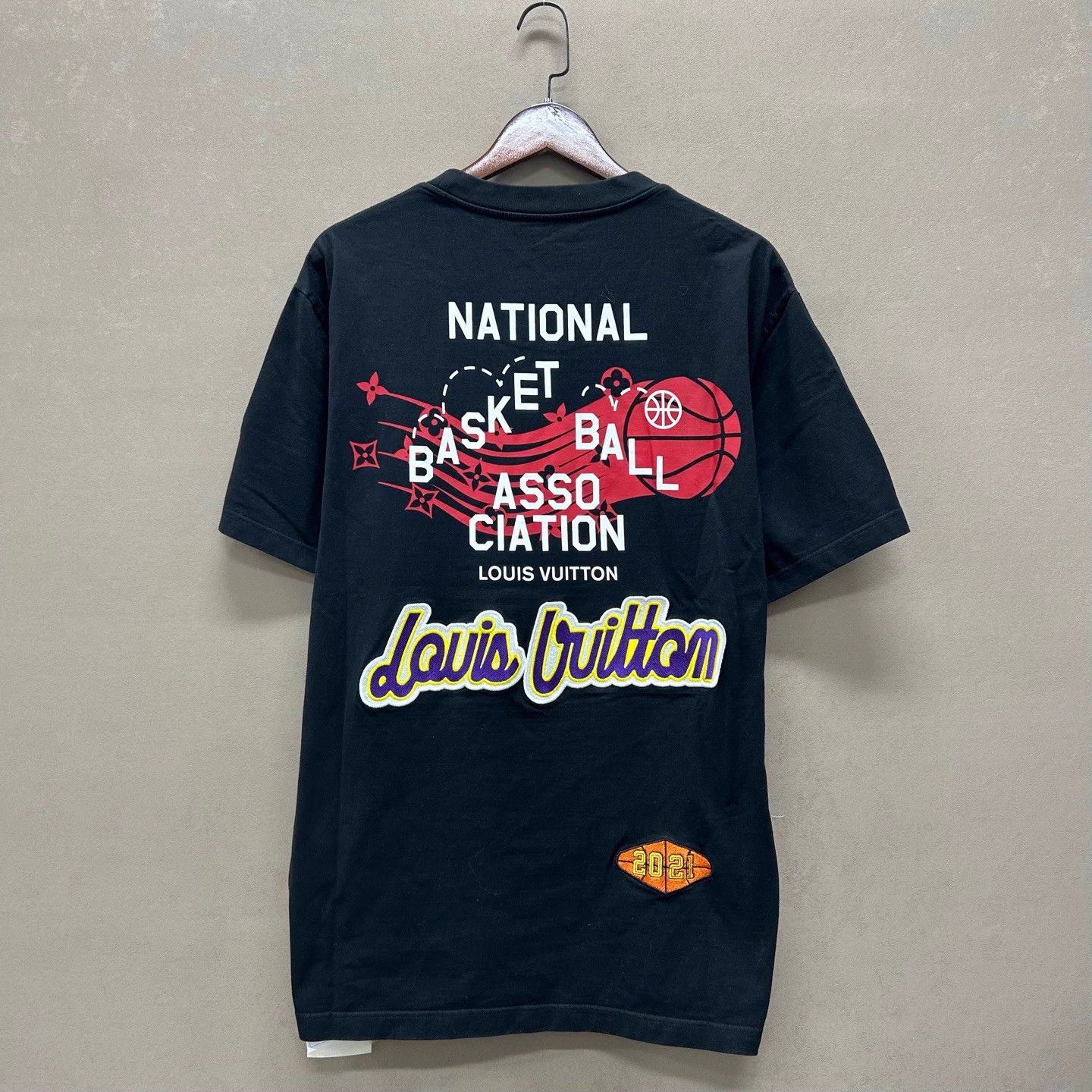 Louis Vuitton LV x NBA Black Tee XXL 99 New Size US XXL / EU 58 / 5 - 2 Thumbnail