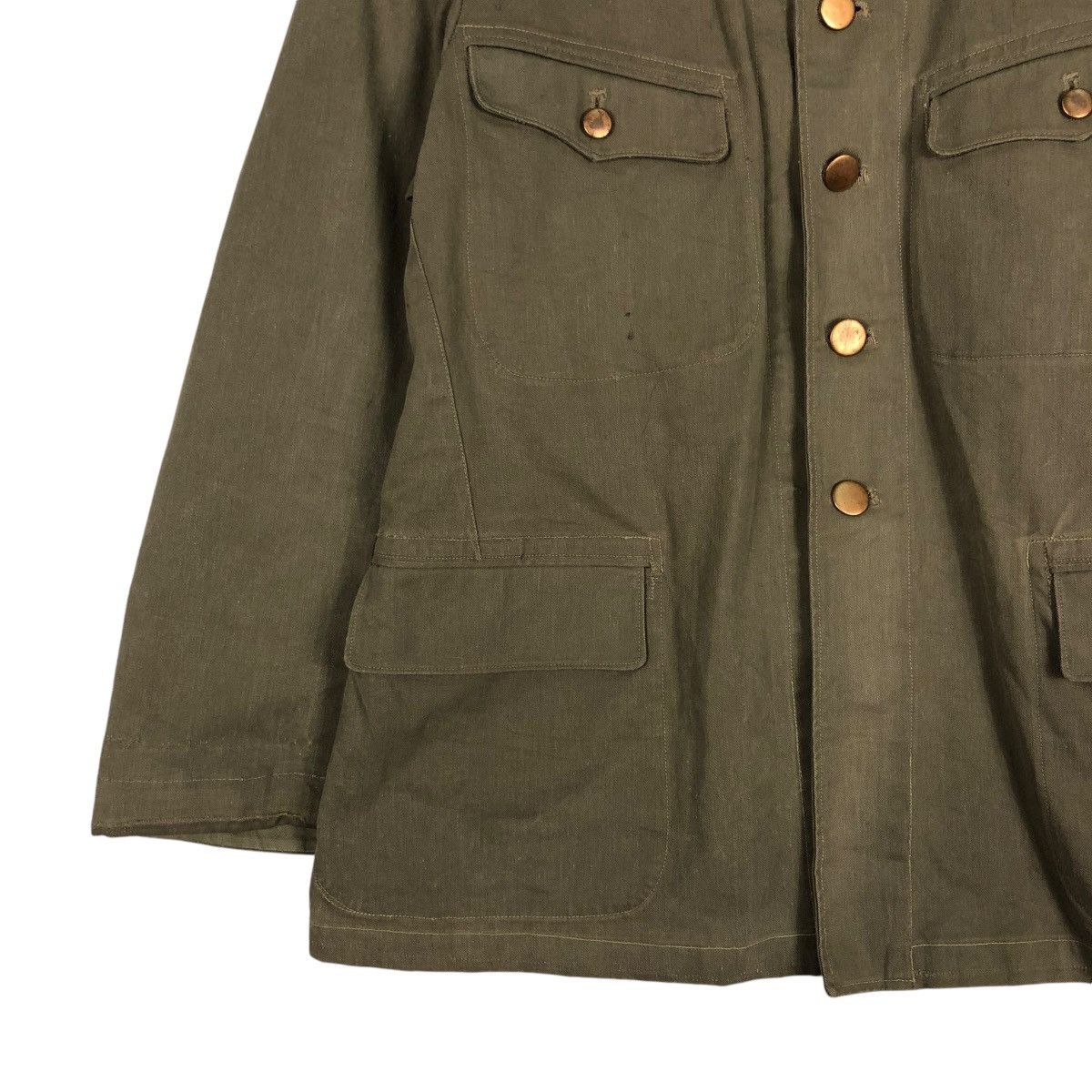 Vintage 🔥TRUE VINTAGE 60’s MILITARY CHORE WORK BUTTON Size US S / EU 44-46 / 1 - 4 Thumbnail