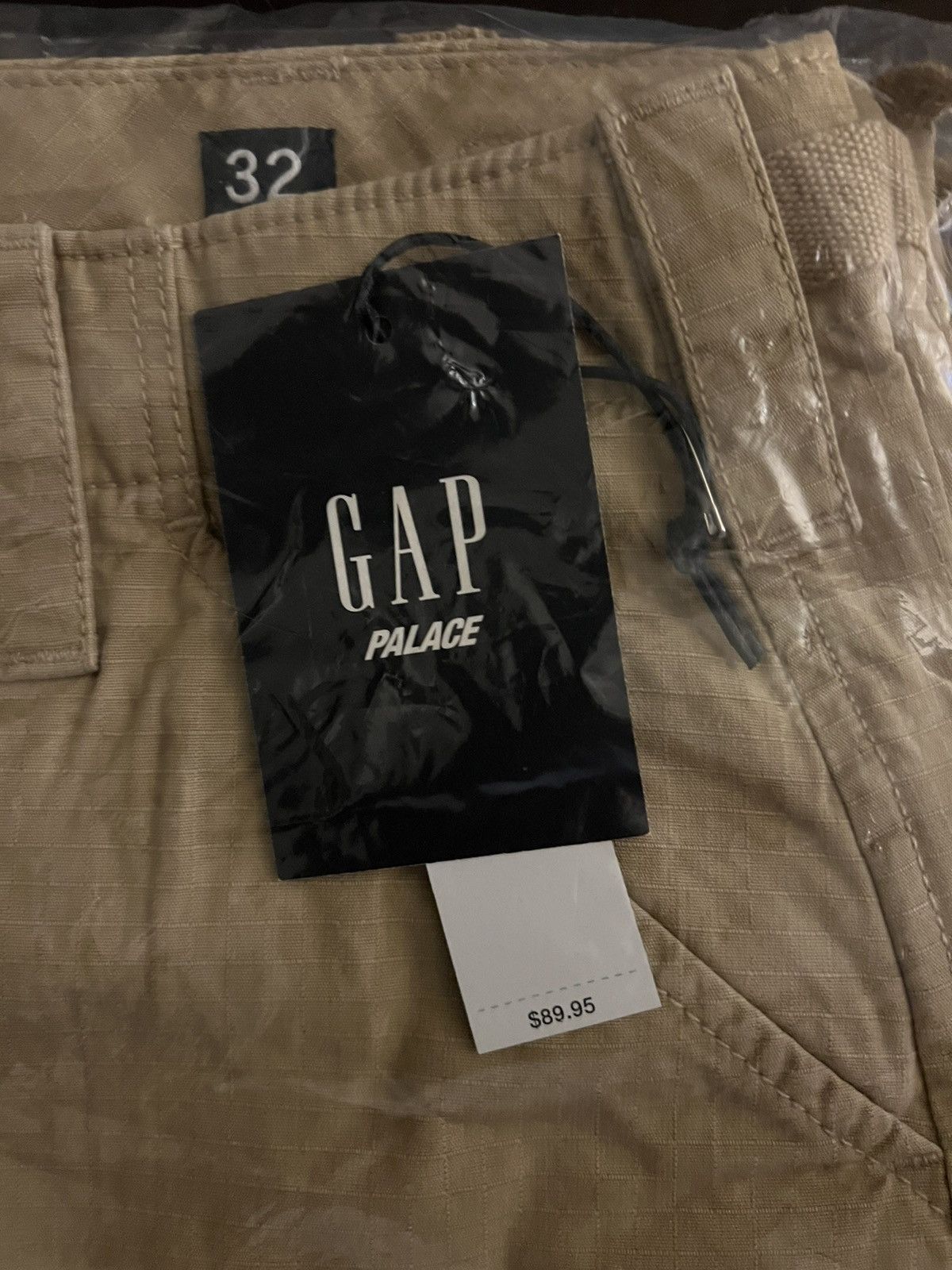 Gap × Palace PALACE x GAP Cargo Khaki 32 x 32 Size US 32 / EU 48 - 4 Thumbnail
