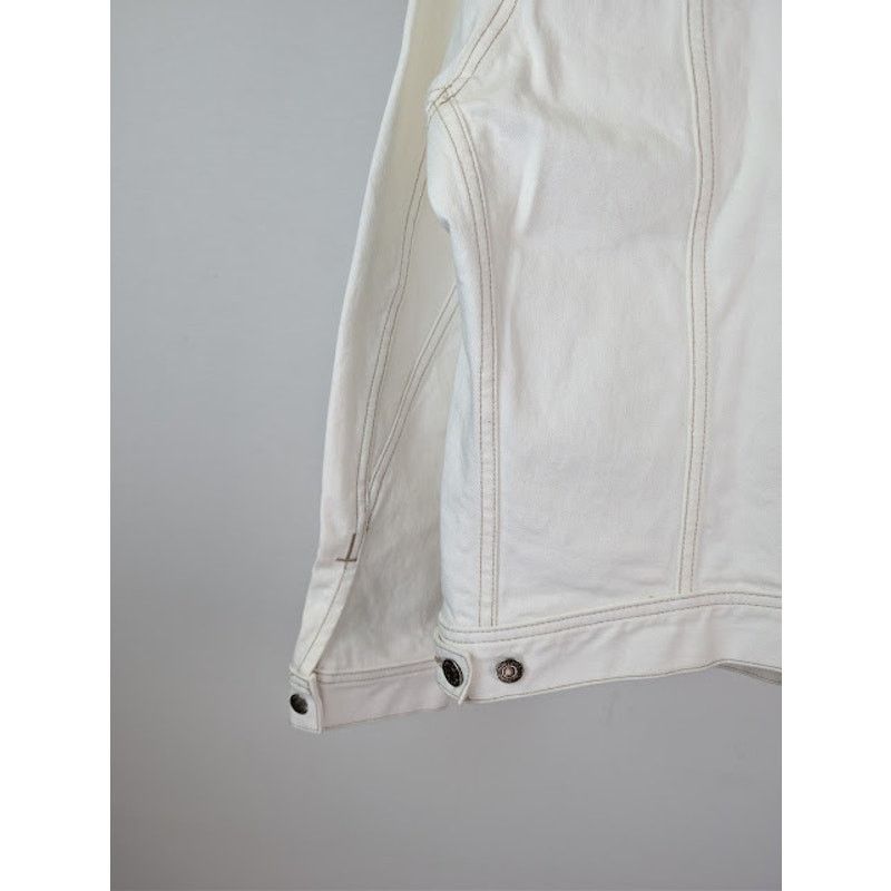Tom Ford o1rshd1 Iconic Denim Jacket in Off-White Size US XL / EU 56 / 4 - 15 Thumbnail