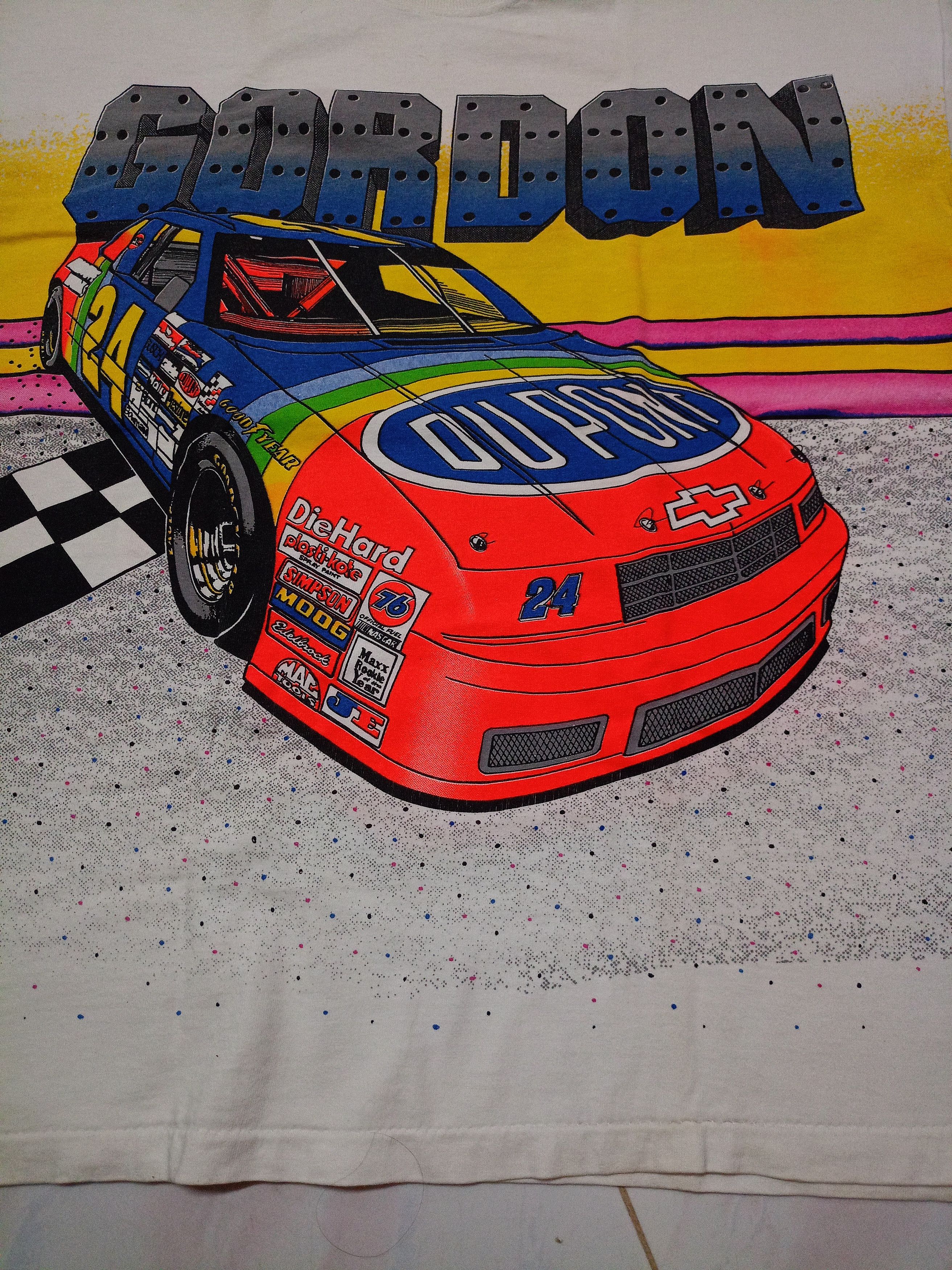 Vintage AOP NASCAR JEFF GORDON ©1994 Size US L / EU 52-54 / 3 - 1 Thumbnail